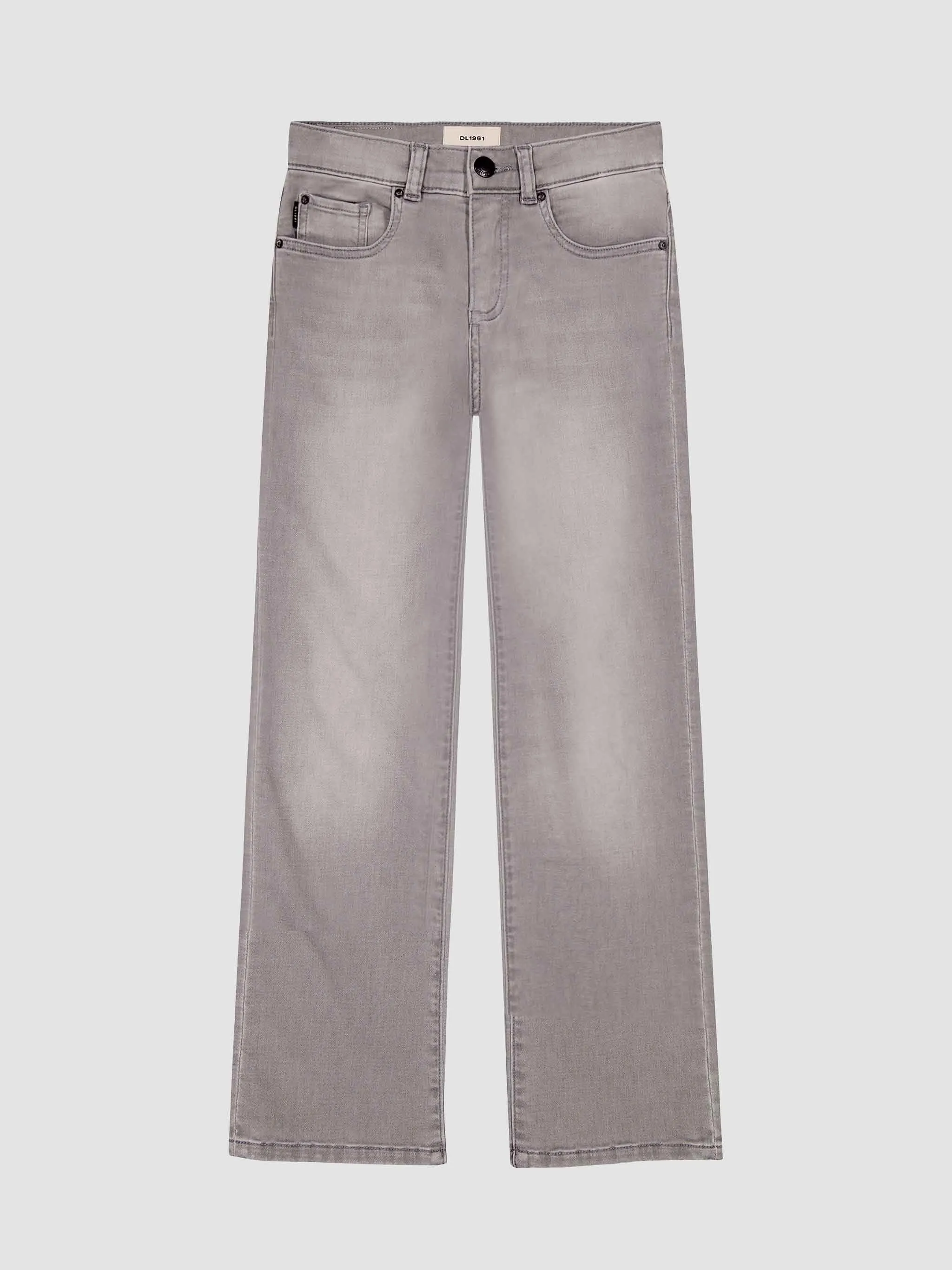 Benji Straight Pants | Washed Grey Knit sold by DL1961 product image thumbnail 2