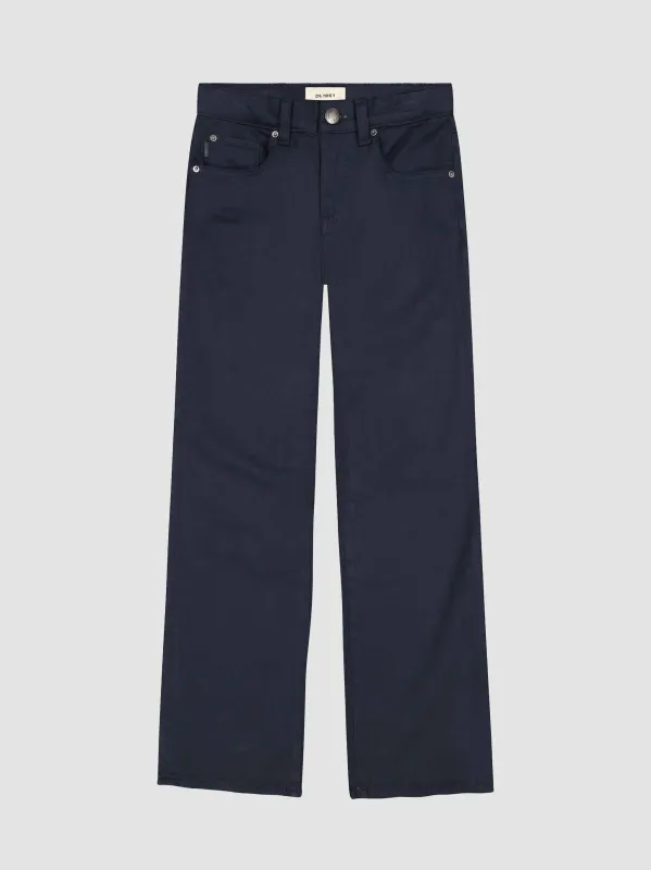 Benji Straight Pants | Marine sold by DL1961