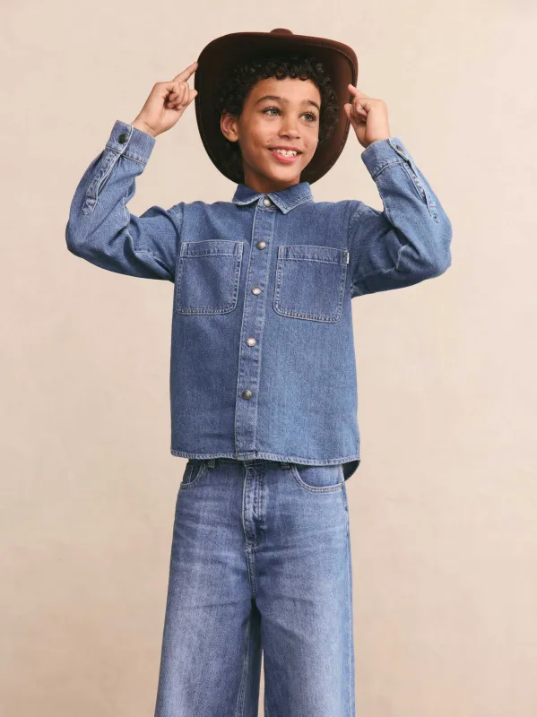 Ash Shirt Long Sleeve | Great Falls sold by DL1961