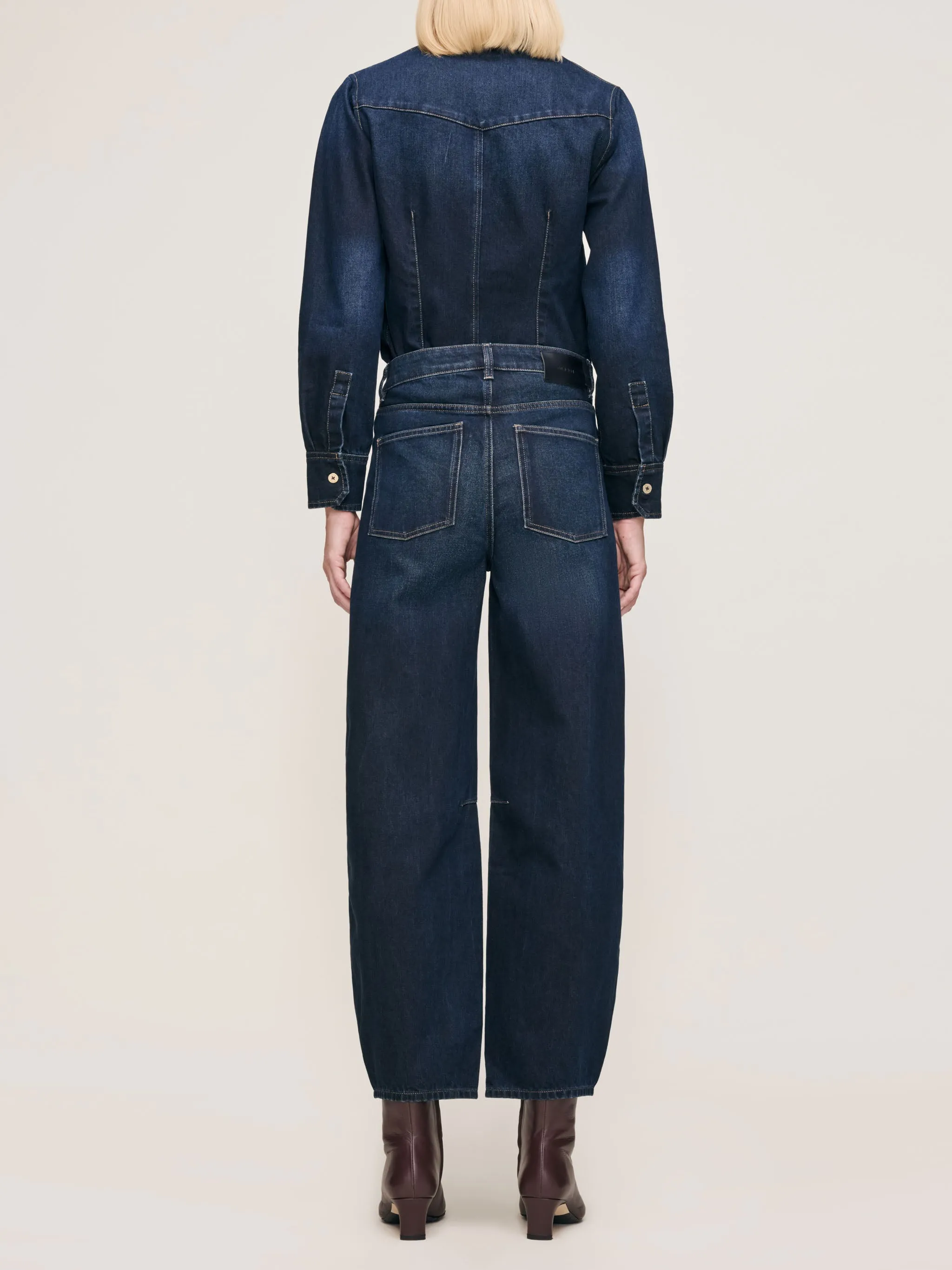Miro Barrel High Rise 28" Jeans | Ventura sold by DL1961 product image thumbnail 4