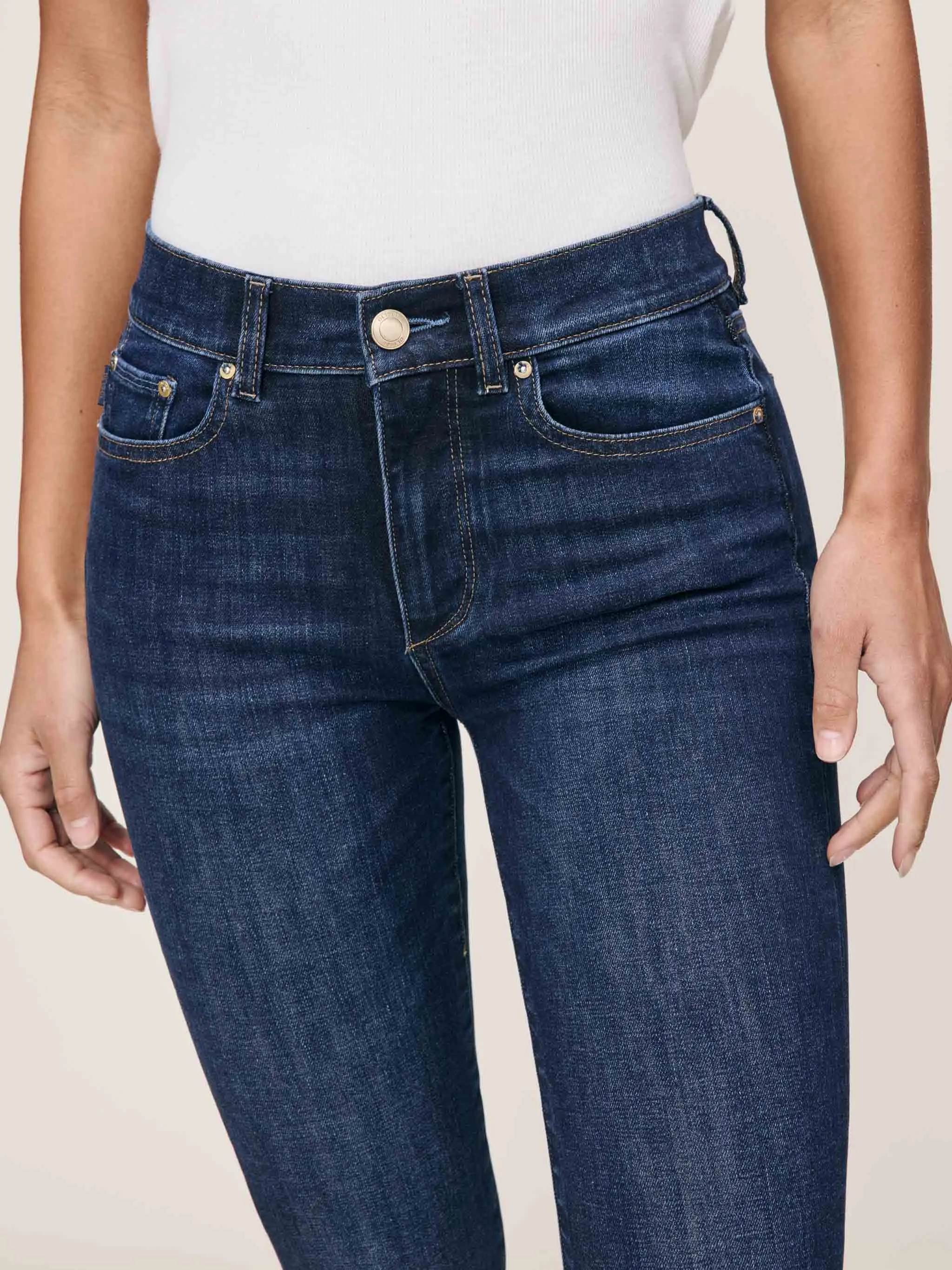 Mara Straight Mid Rise Instasculpt™ Ankle Jeans | Eastside sold by DL1961 product image thumbnail 5