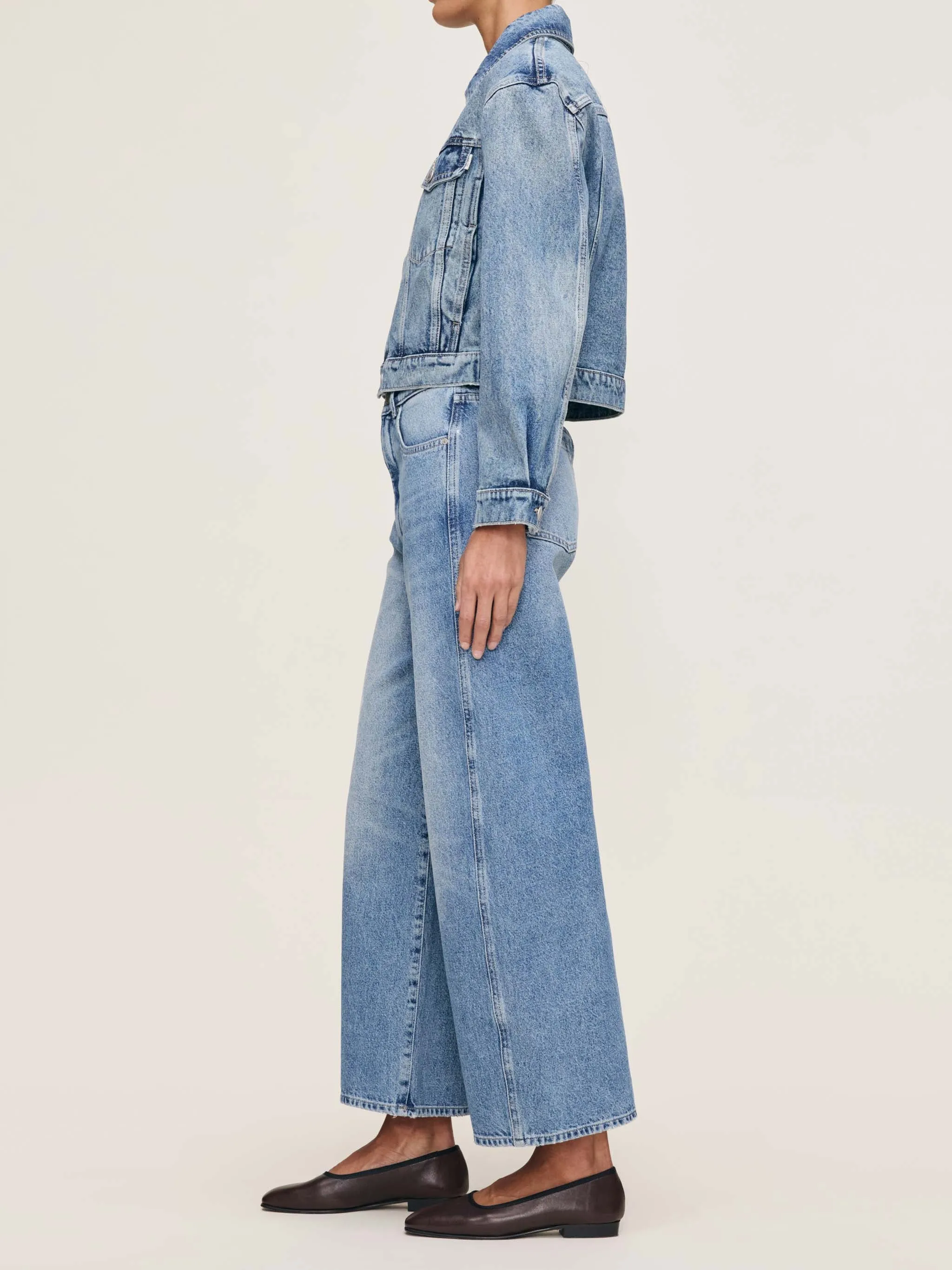 Taylor Relaxed Barrel Ultra High Rise 27" Jeans | Salt Lake sold by DL1961 product image thumbnail 2