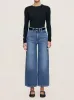 Hepburn Wide Leg High Rise Ankle Jeans | Del Ray sold by DL1961