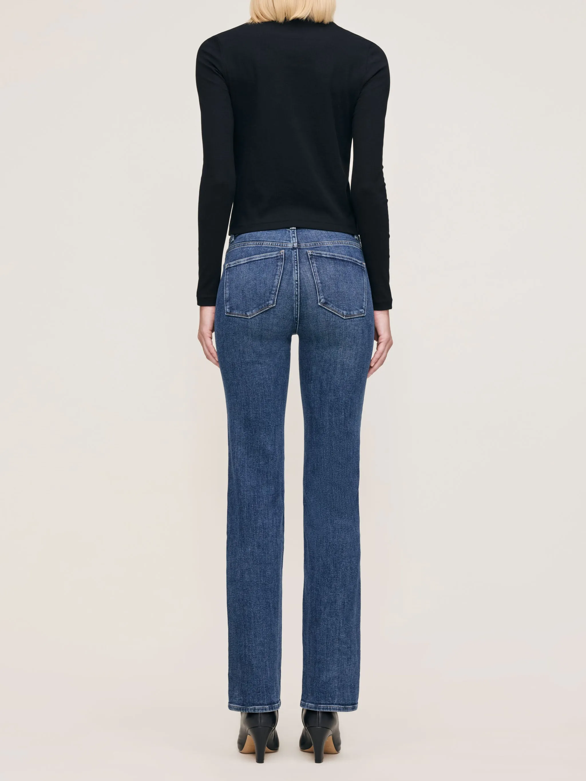 Shrunken Tee Long Sleeve | Black sold by DL1961 product image thumbnail 5