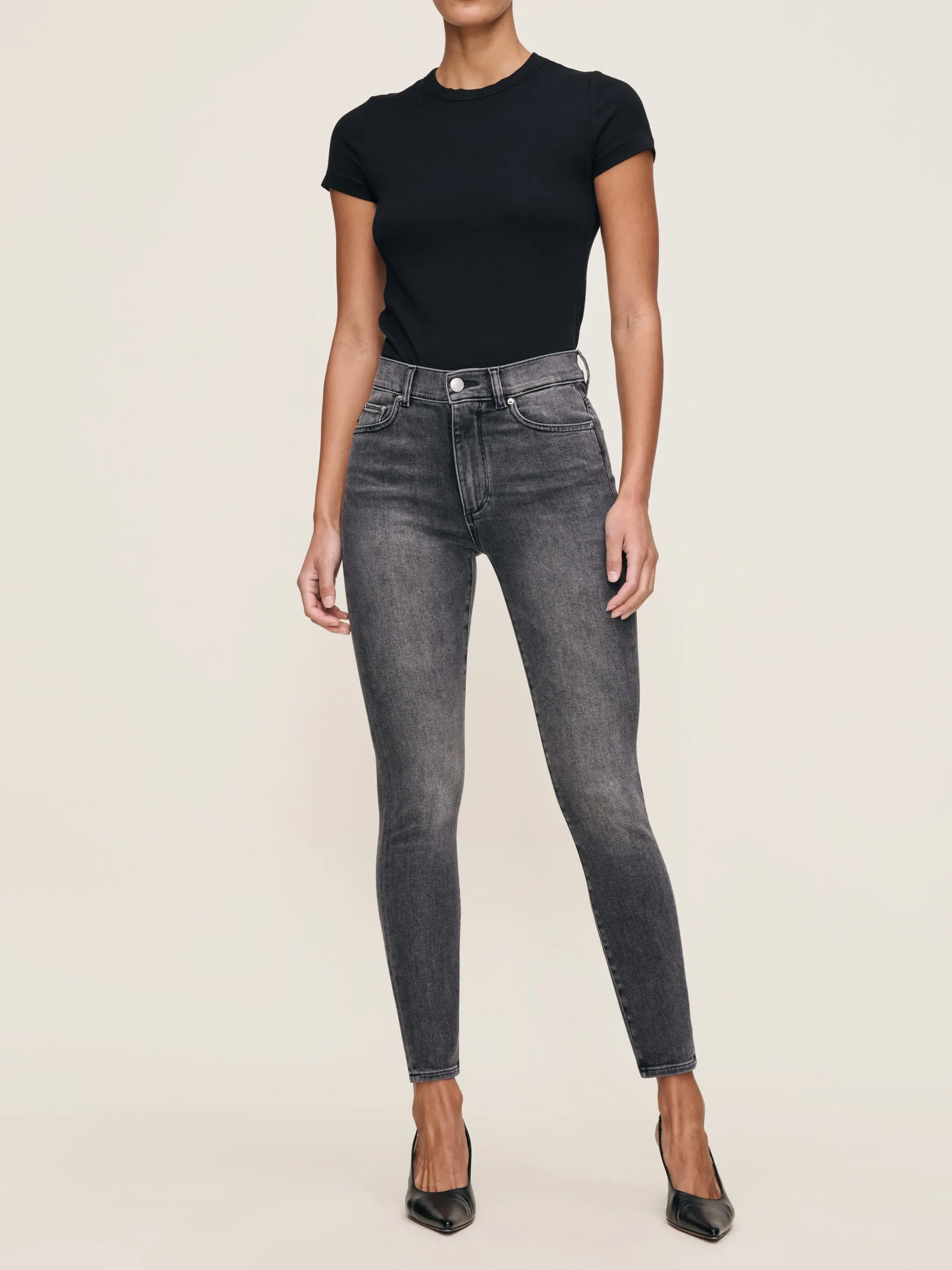 Shrunken Tee | Black sold by DL1961 product image thumbnail 2