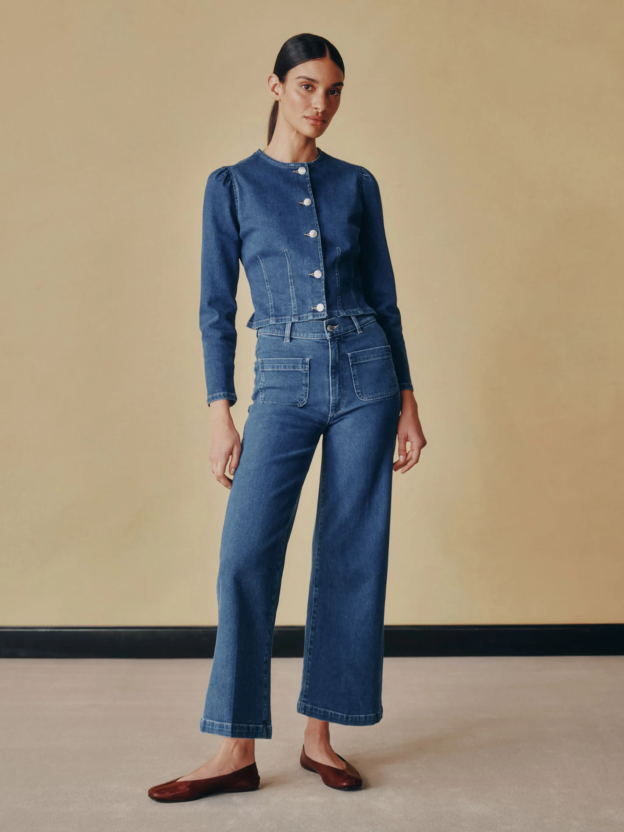 Sculpted Top | Blue Water sold by DL1961