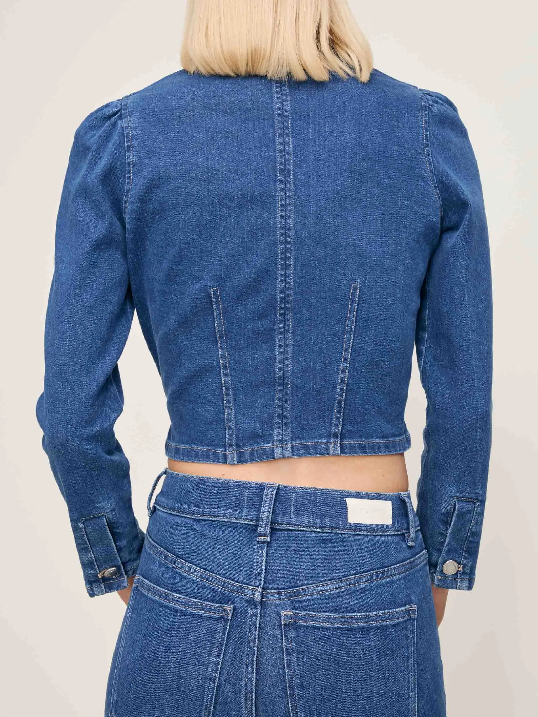 Sculpted Top | Blue Water sold by DL1961 product image thumbnail 3