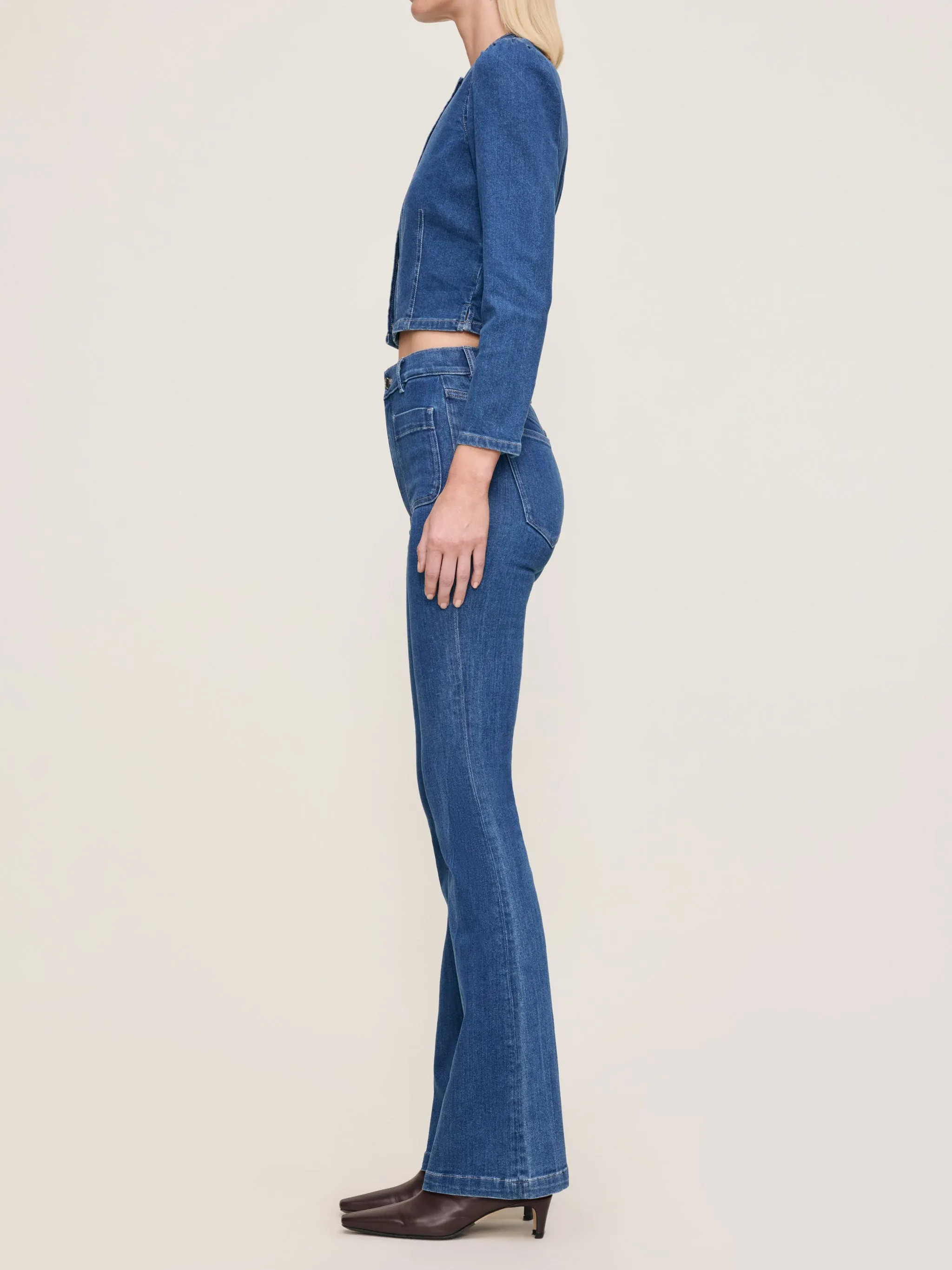 Sculpted Top | Blue Water sold by DL1961 product image thumbnail 5