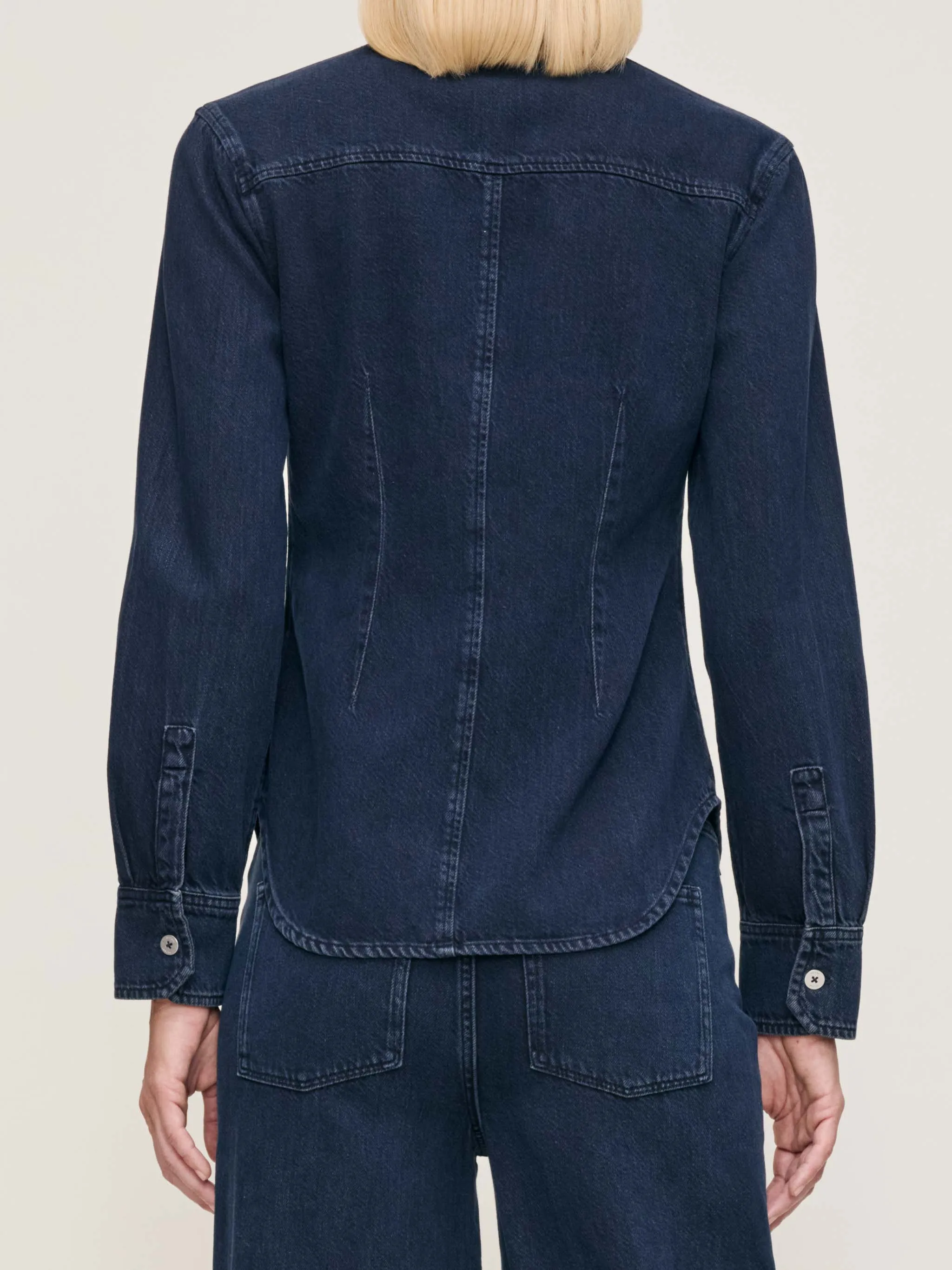 Ines Shirt | Crater Lake sold by DL1961 product image thumbnail 5