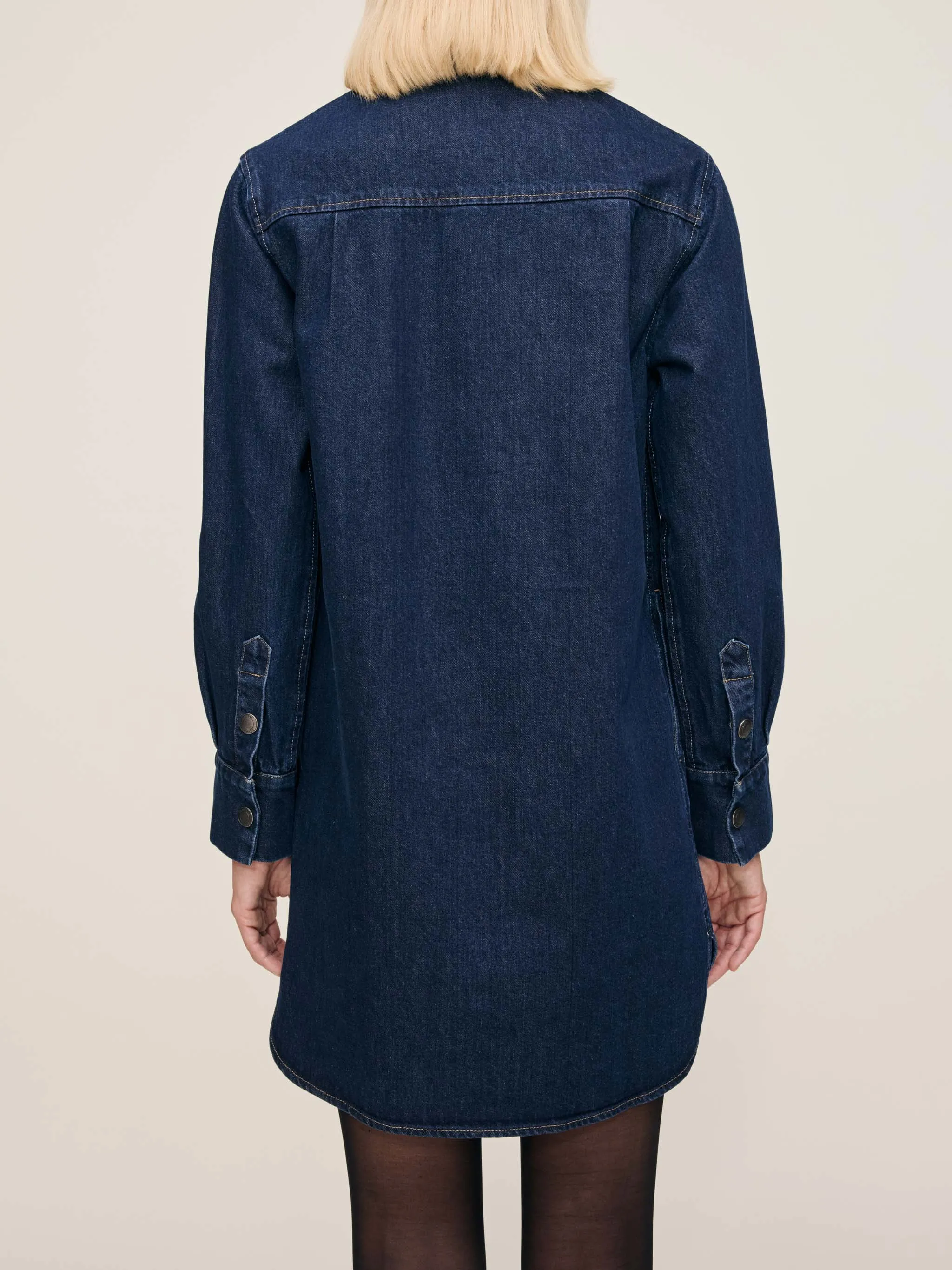 Faye Shirt Dress | Lake House sold by DL1961 product image thumbnail 2