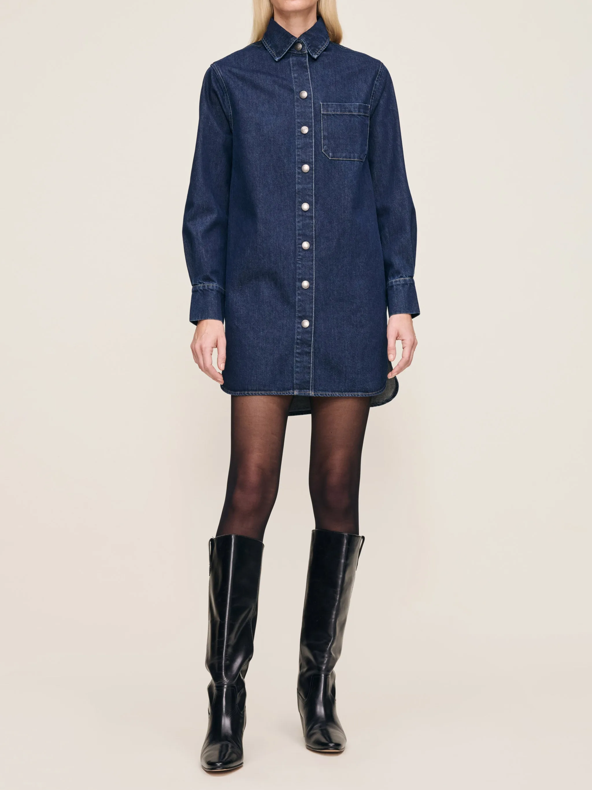 Faye Shirt Dress | Lake House sold by DL1961