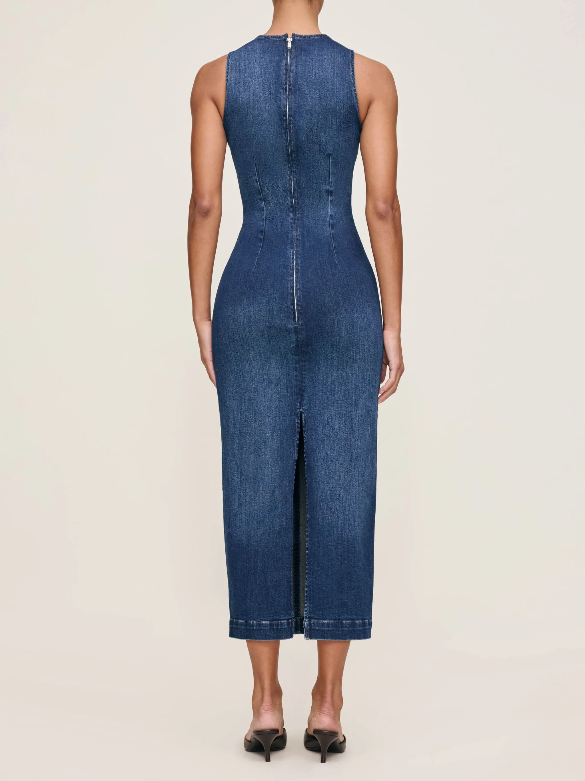 Esme Dress Midi | Sea Front sold by DL1961 product image thumbnail 5