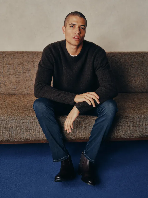 Crewneck Sweater | Umber sold by DL1961