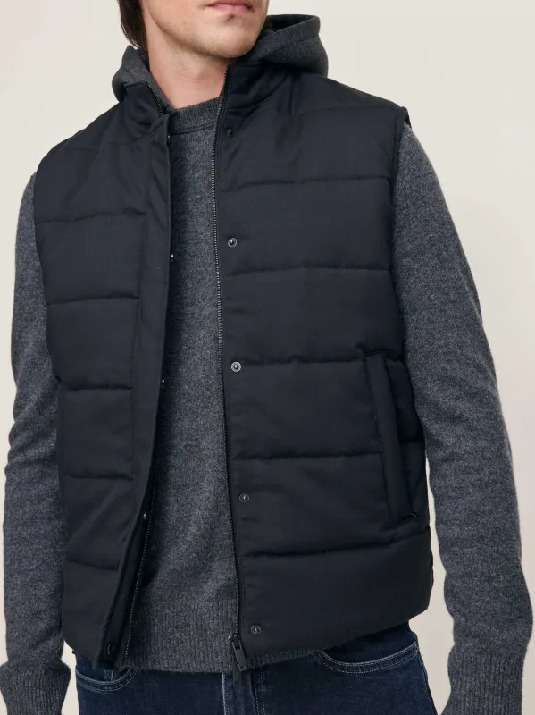 Padded Vest | Black Onyx sold by DL1961