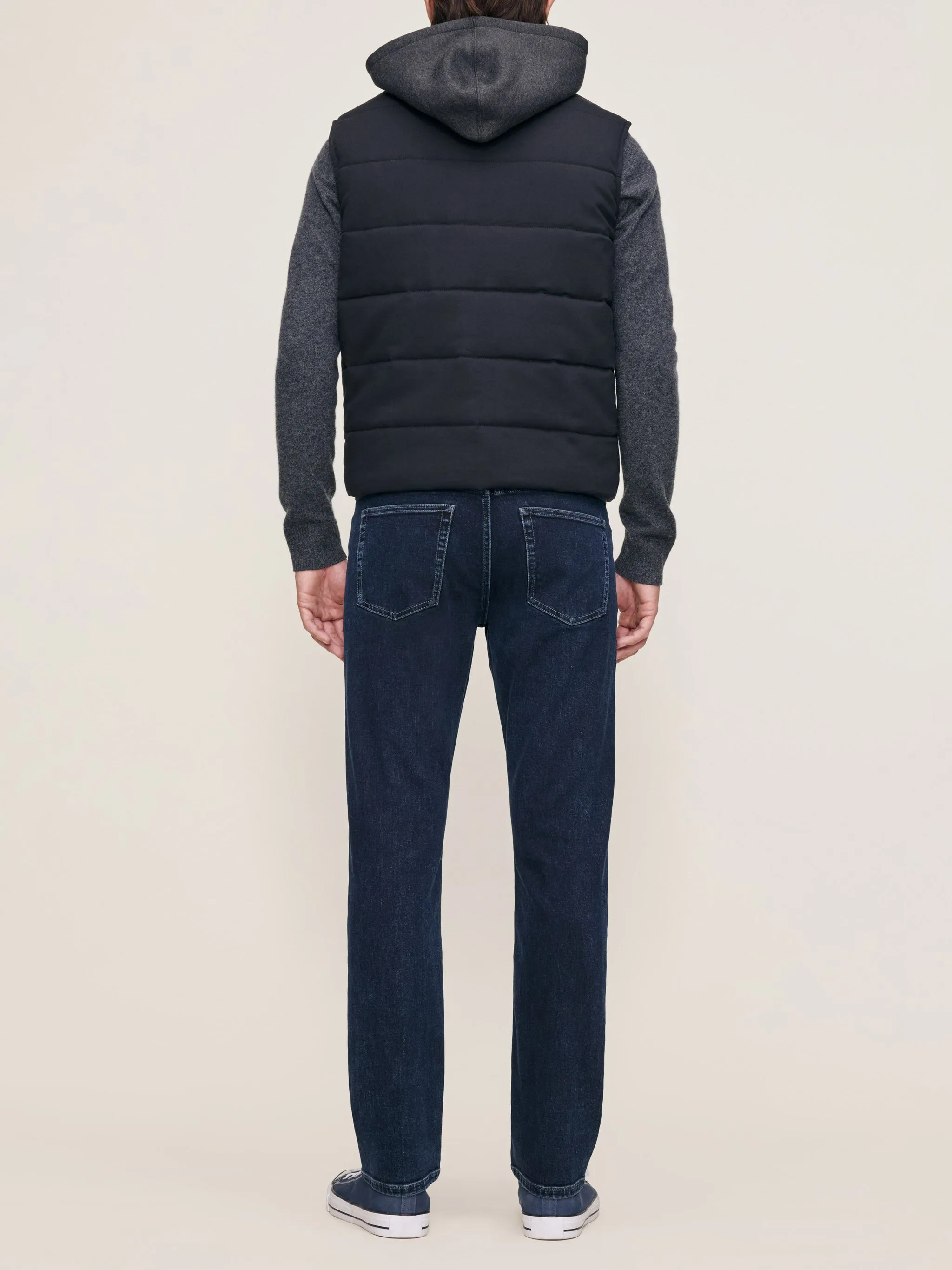 Padded Vest | Black Onyx sold by DL1961 product image thumbnail 5