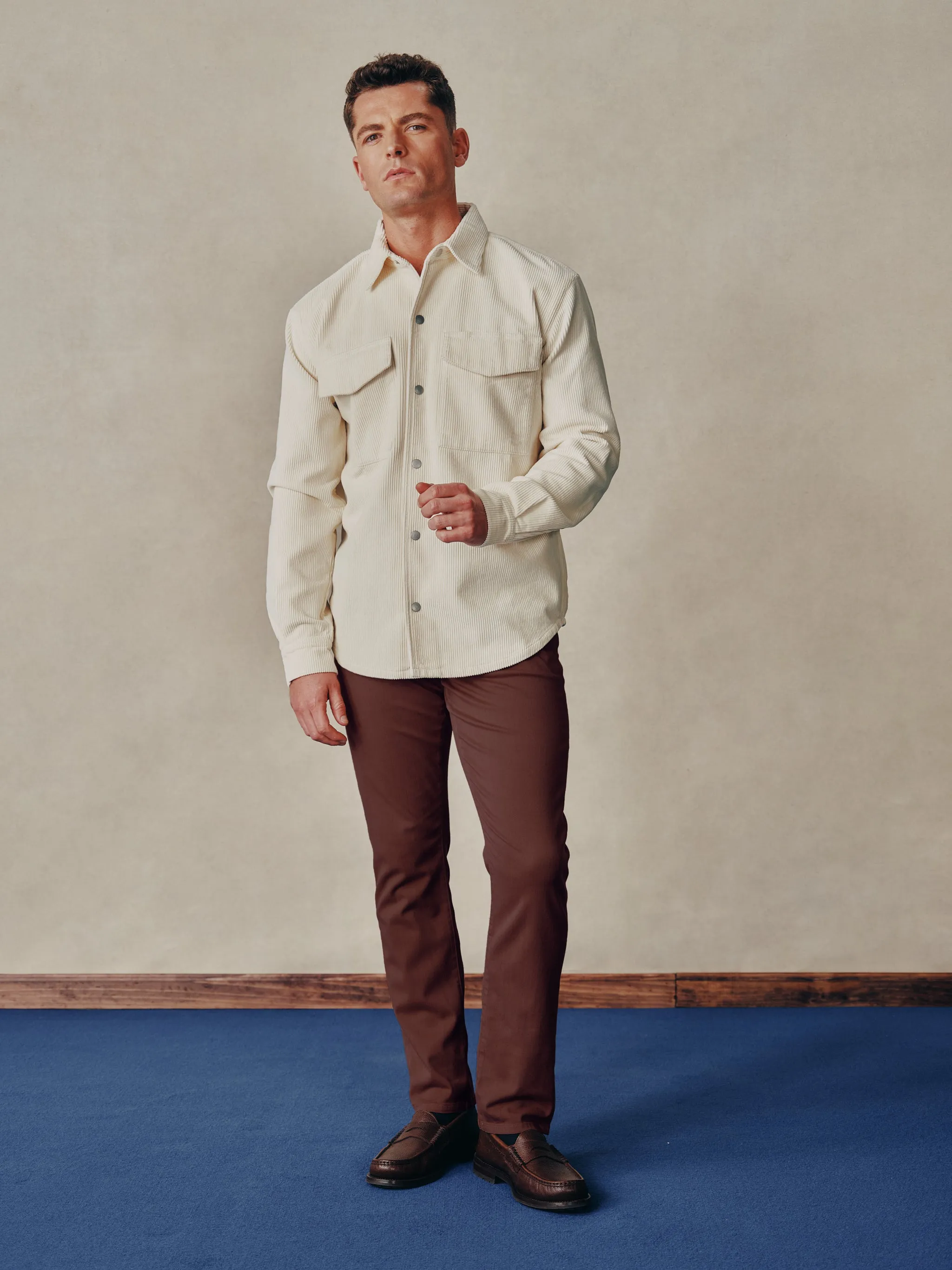 Russell Slim Straight Jeans | Chestnut sold by DL1961