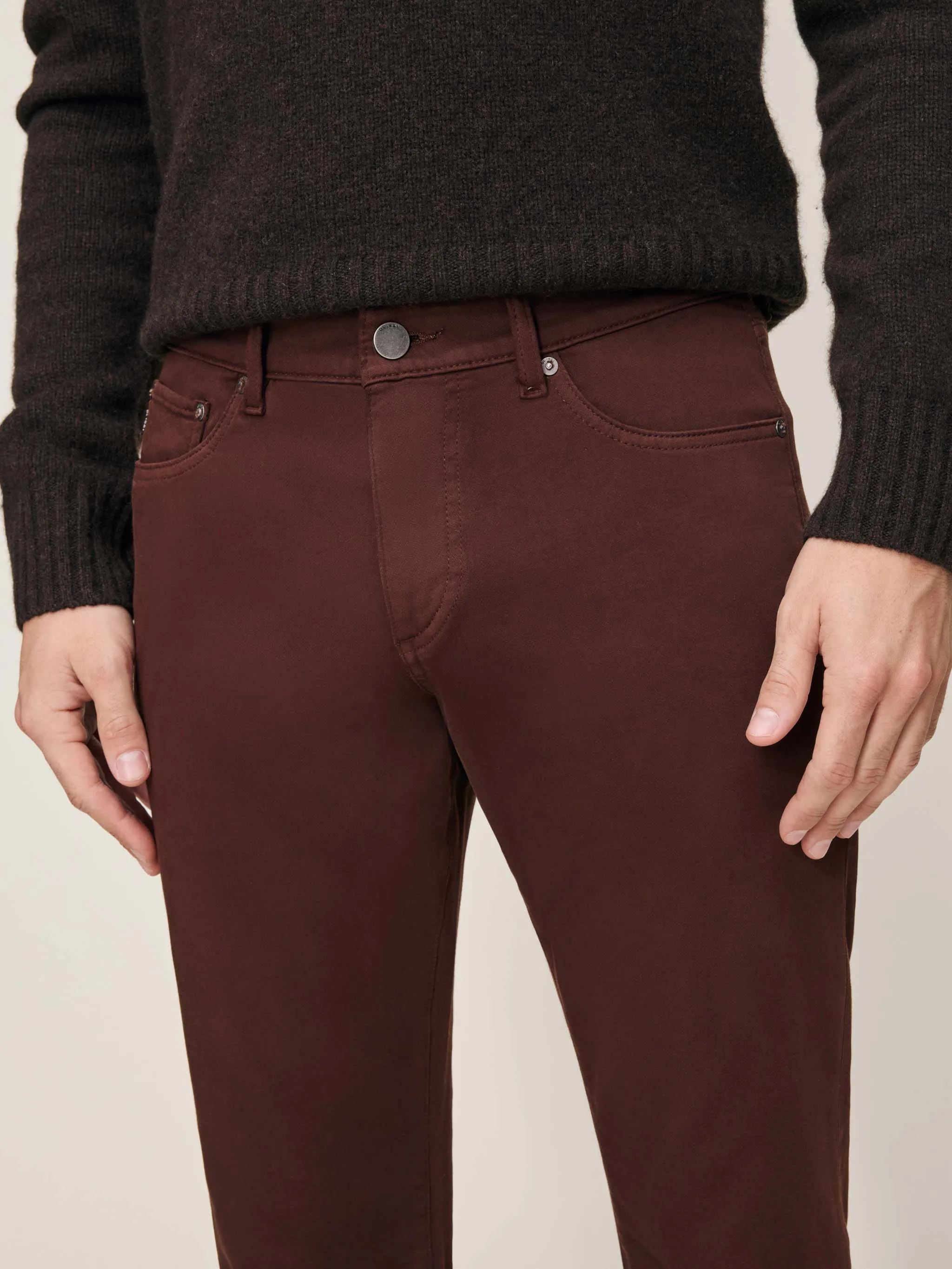 Russell Slim Straight Jeans | Chestnut sold by DL1961 product image thumbnail 5