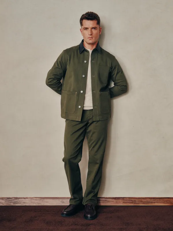 Noah Straight Pants | Military Green sold by DL1961