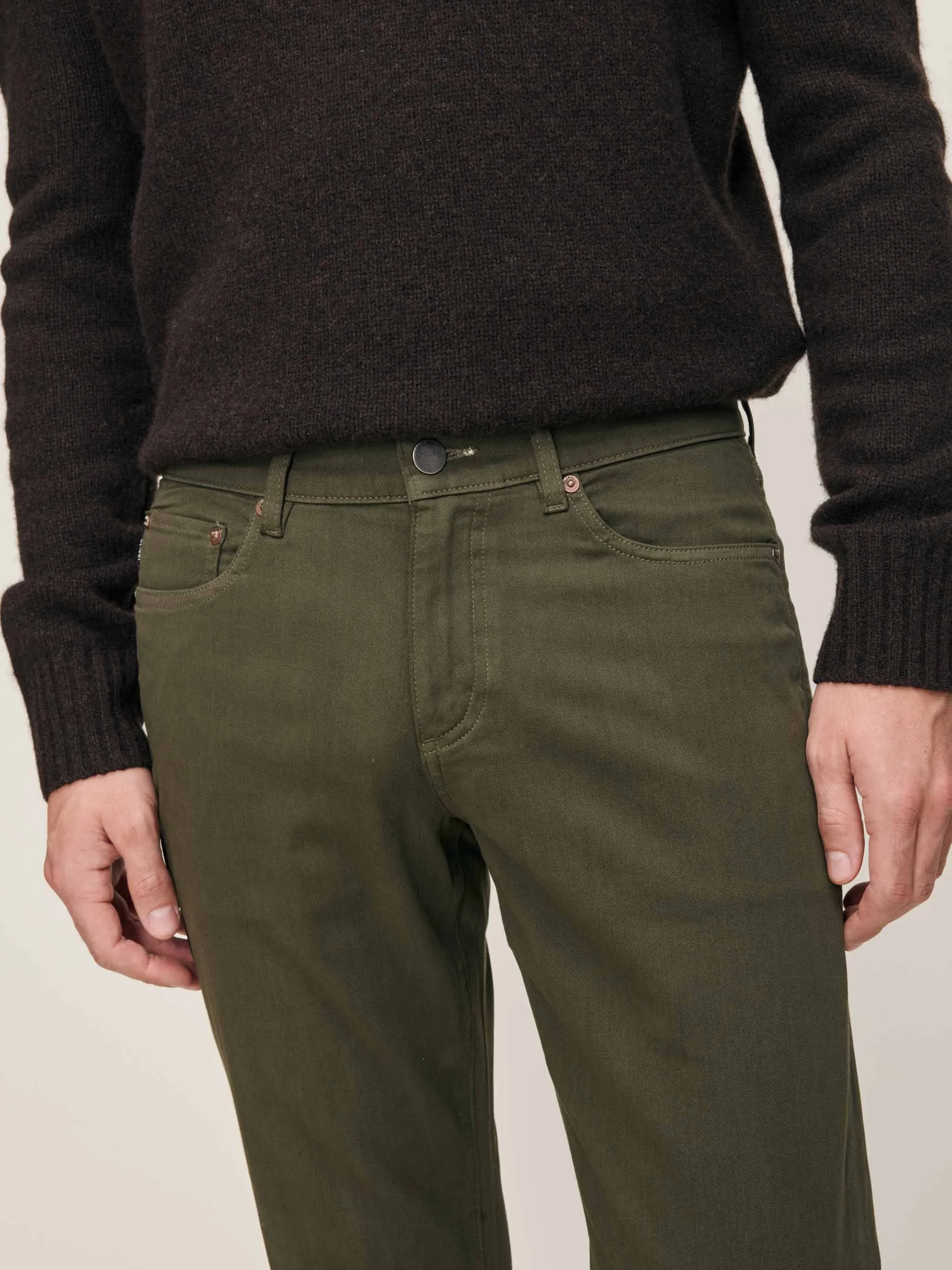 Nick Slim Pants | Forest sold by DL1961 product image thumbnail 5