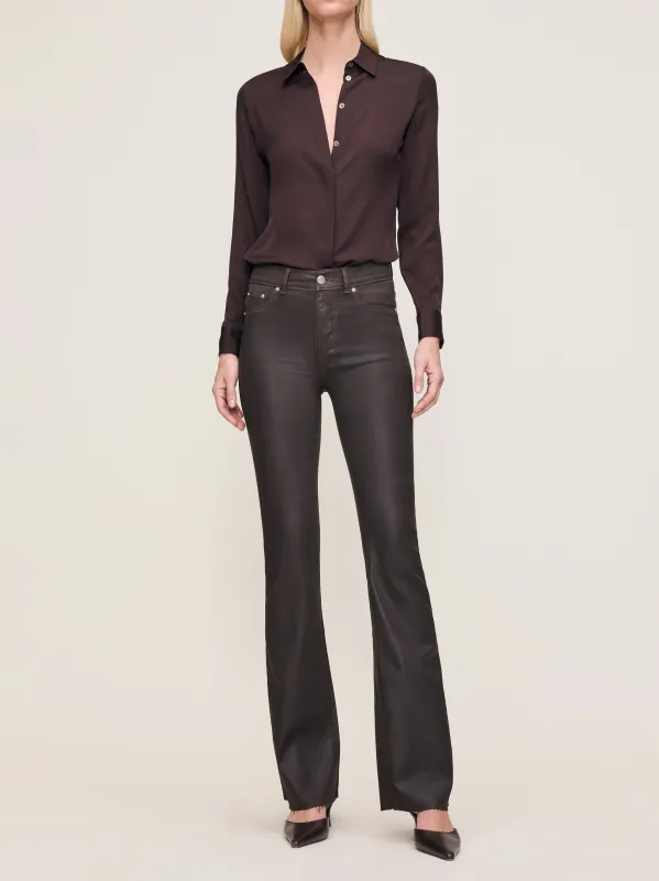 Bridget Boot High Rise Instasculpt™ 33" Jeans | Chocolate Coated sold by DL1961