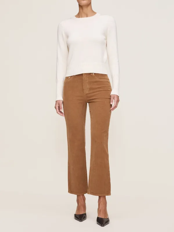 Bridget Boot High Rise Instasculpt™ Crop Jeans | Teakwood sold by DL1961