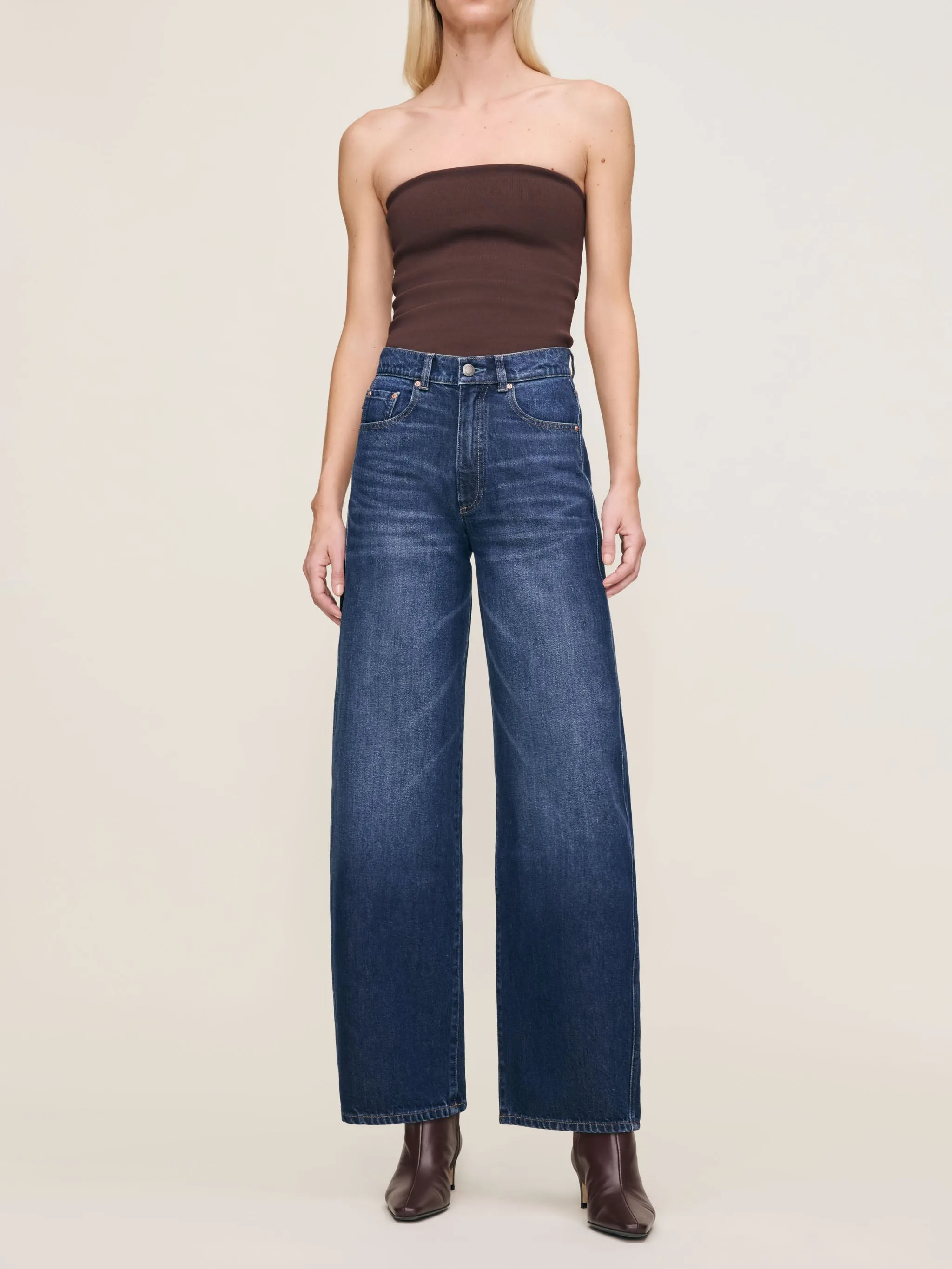 Taylor Relaxed Barrel Ultra High Rise 31" Jeans | Callisto sold by DL1961