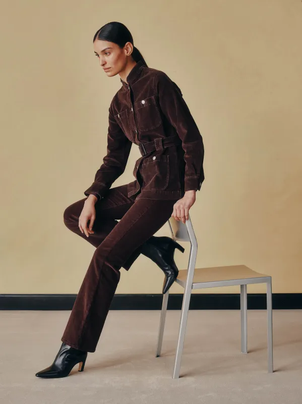 Bridget Boot High Rise Instasculpt™ 33" Jeans | Meteorite sold by DL1961