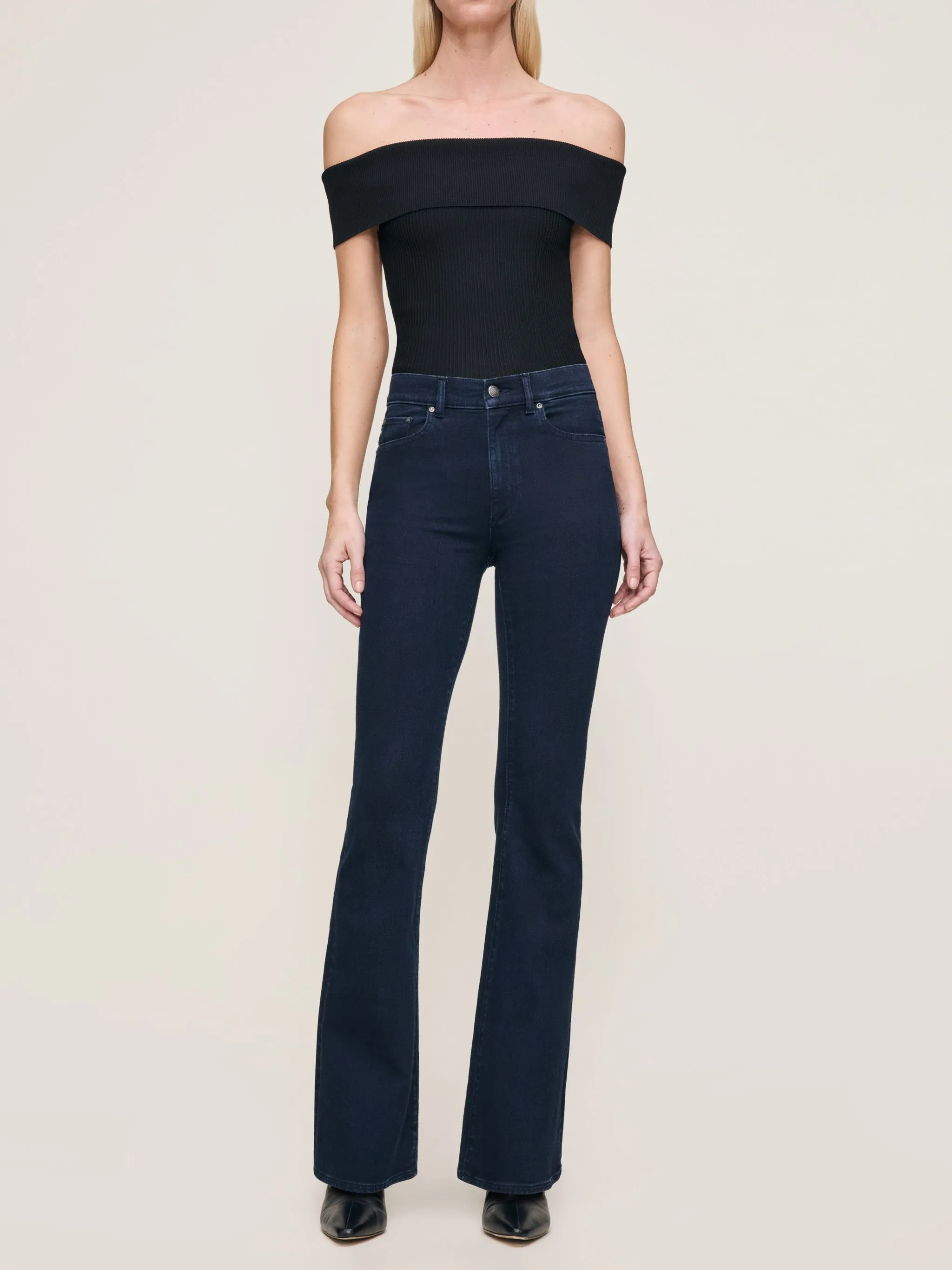 Bridget Boot High Rise Instasculpt™ 34" Jeans | Flatiron sold by DL1961