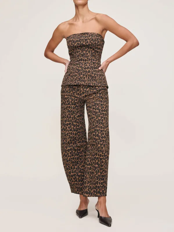Miro Barrel High Rise 28" Jeans | Leopard sold by DL1961