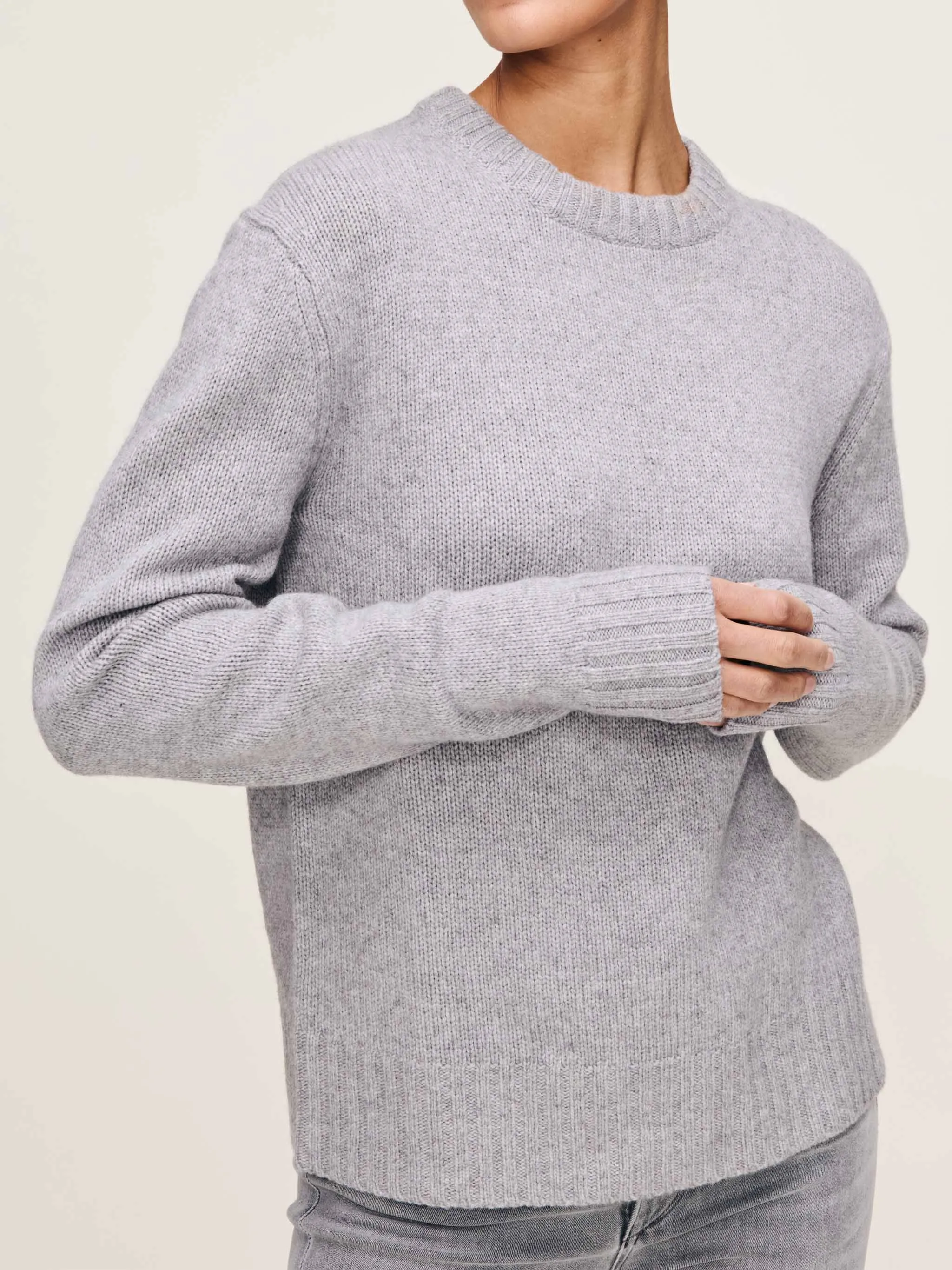Crewneck Women Sweater | Ashen sold by DL1961