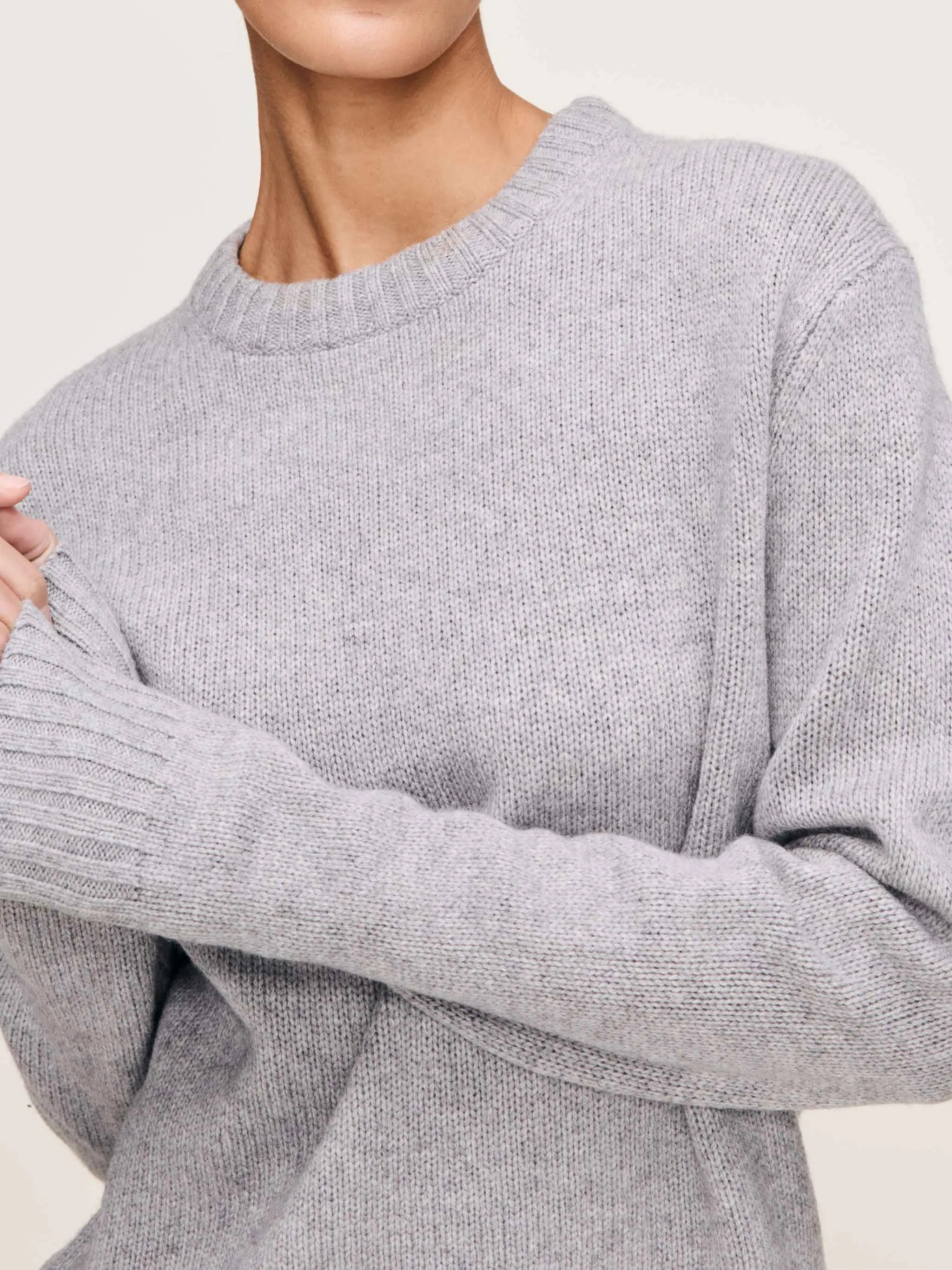 Crewneck Women Sweater | Ashen sold by DL1961 product image thumbnail 4