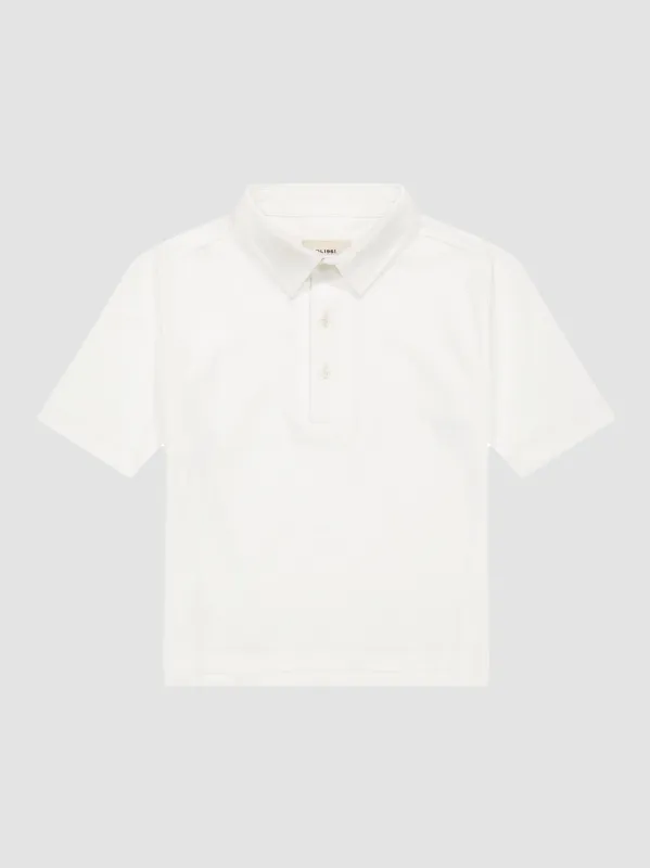 Polo Shirt Short Sleeve | White made by DL1961