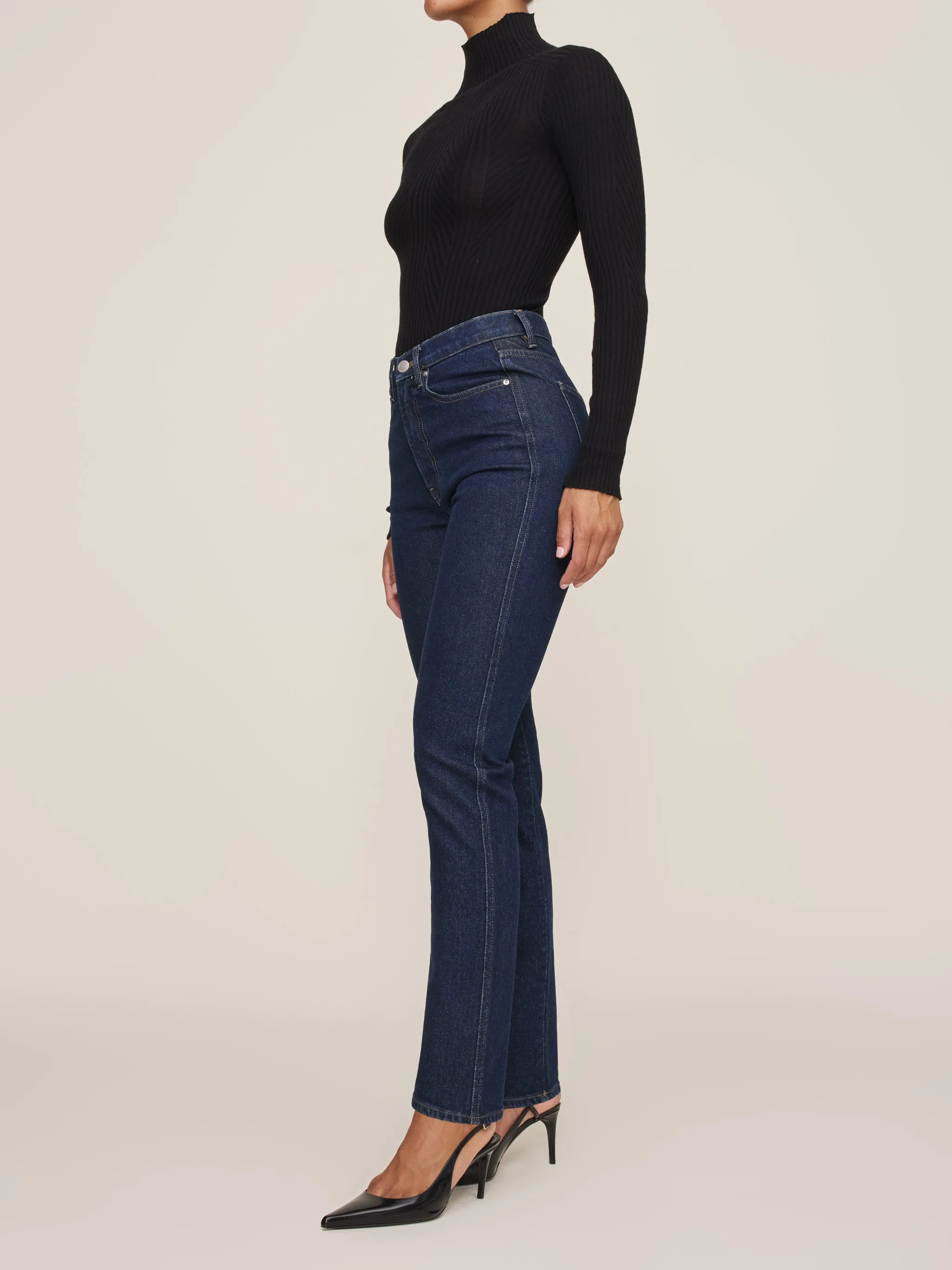 Turtleneck Sweater | Black sold by DL1961 product image thumbnail 4