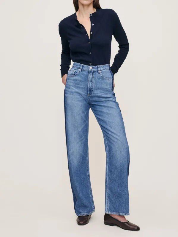 Karmine Refined Wide Leg High Rise 31" Jeans | North Shore sold by DL1961