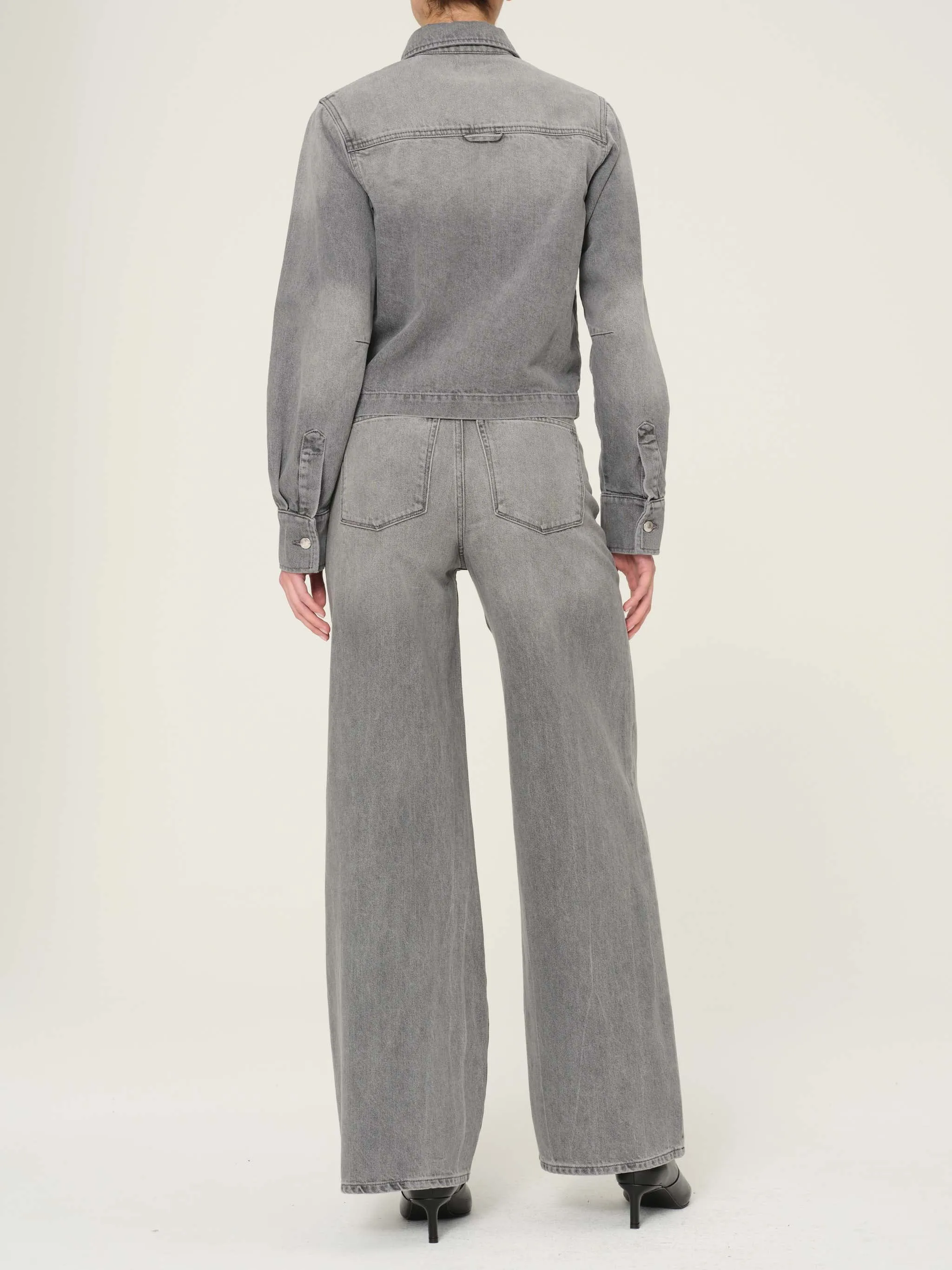 Montauk Shirt Long Sleeve | Granite sold by DL1961 product image thumbnail 5