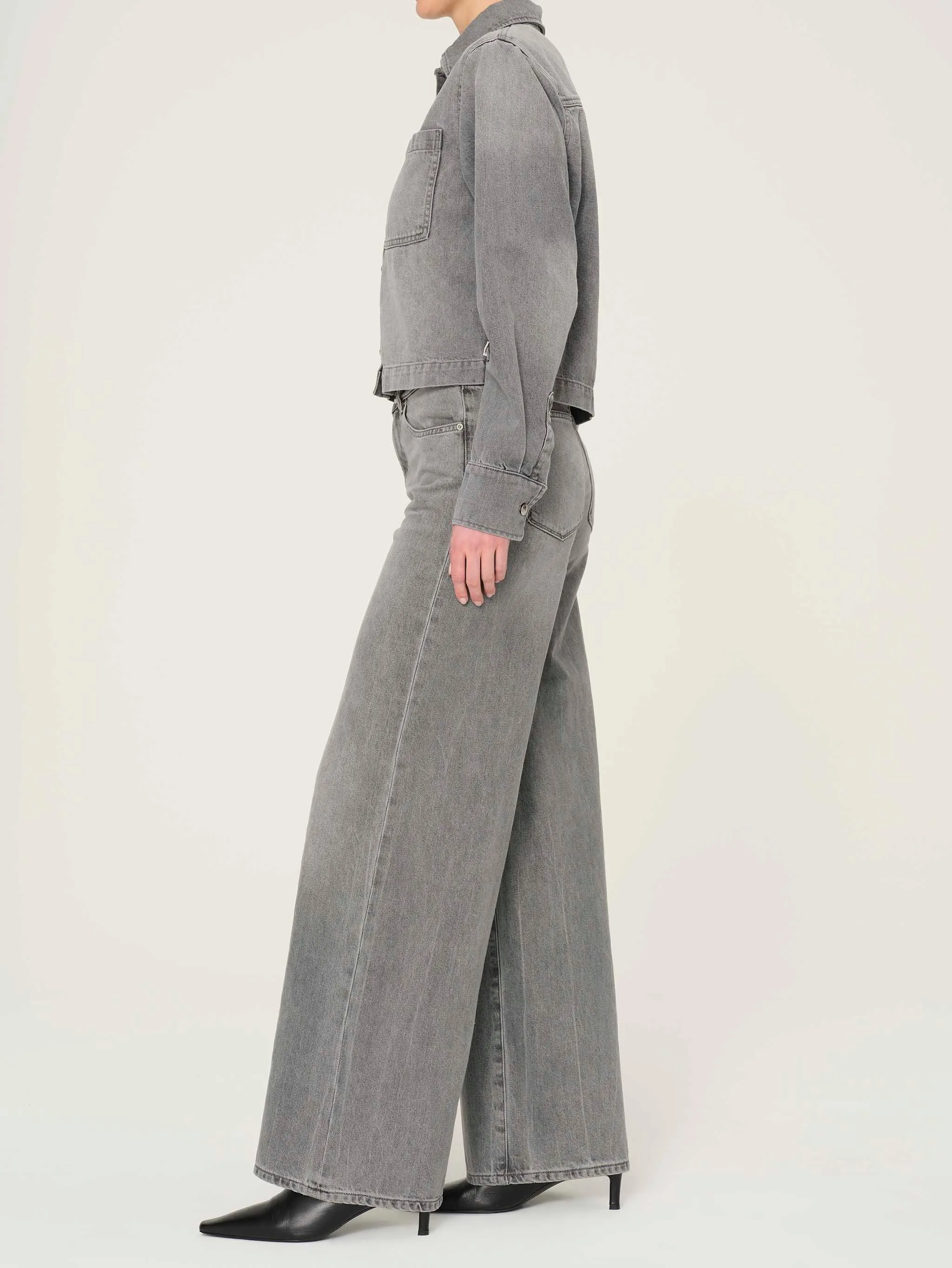 Montauk Shirt Long Sleeve | Granite sold by DL1961 product image thumbnail 4