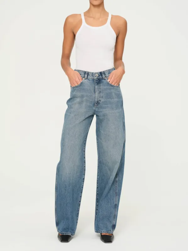 Taylor Barrel Ultra High Rise 31" Jeans | Endless Sea sold by DL1961