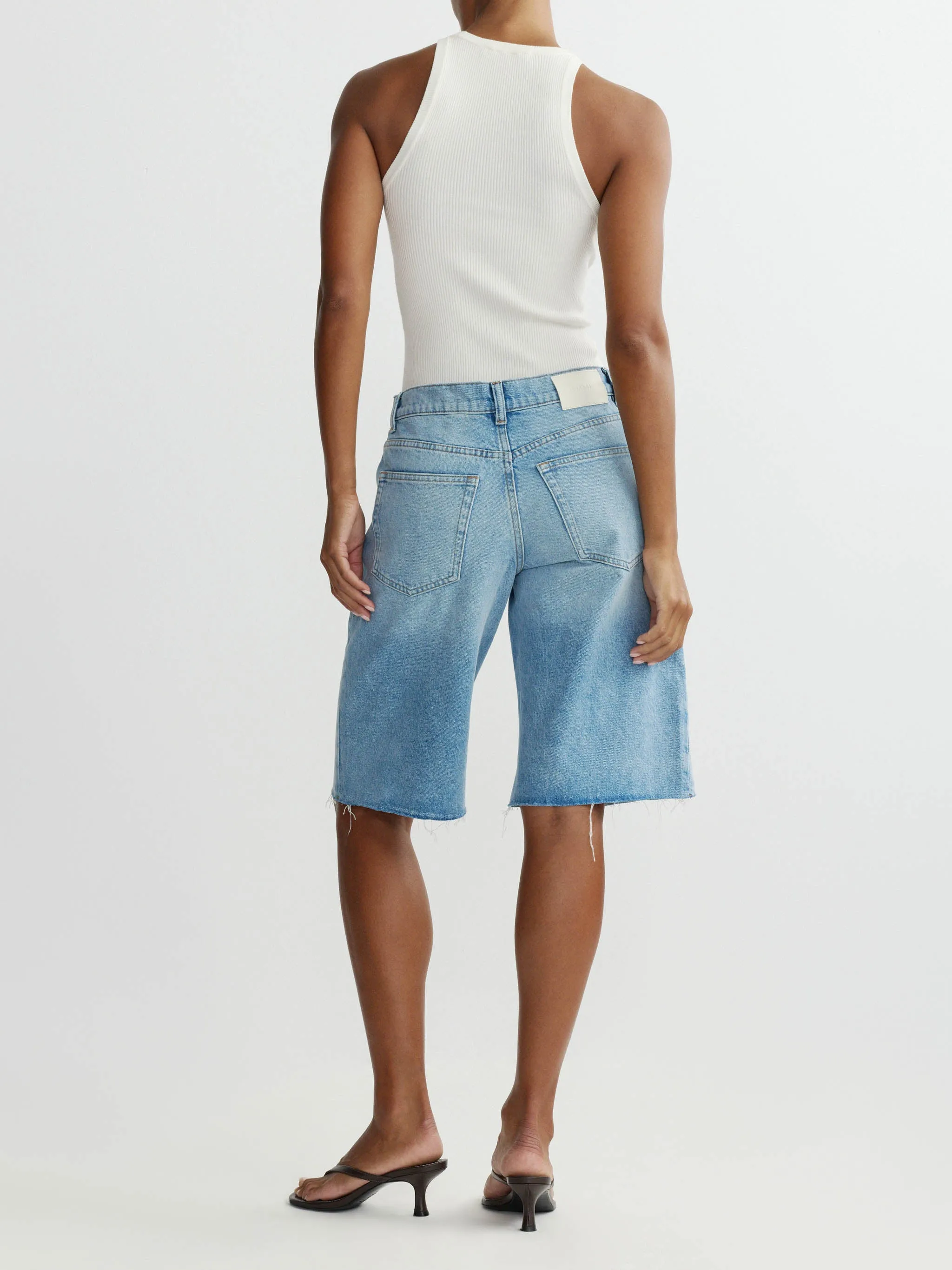 Abby Relaxed Jean Short Low Rise 13" | Bayside sold by DL1961 product image thumbnail 3