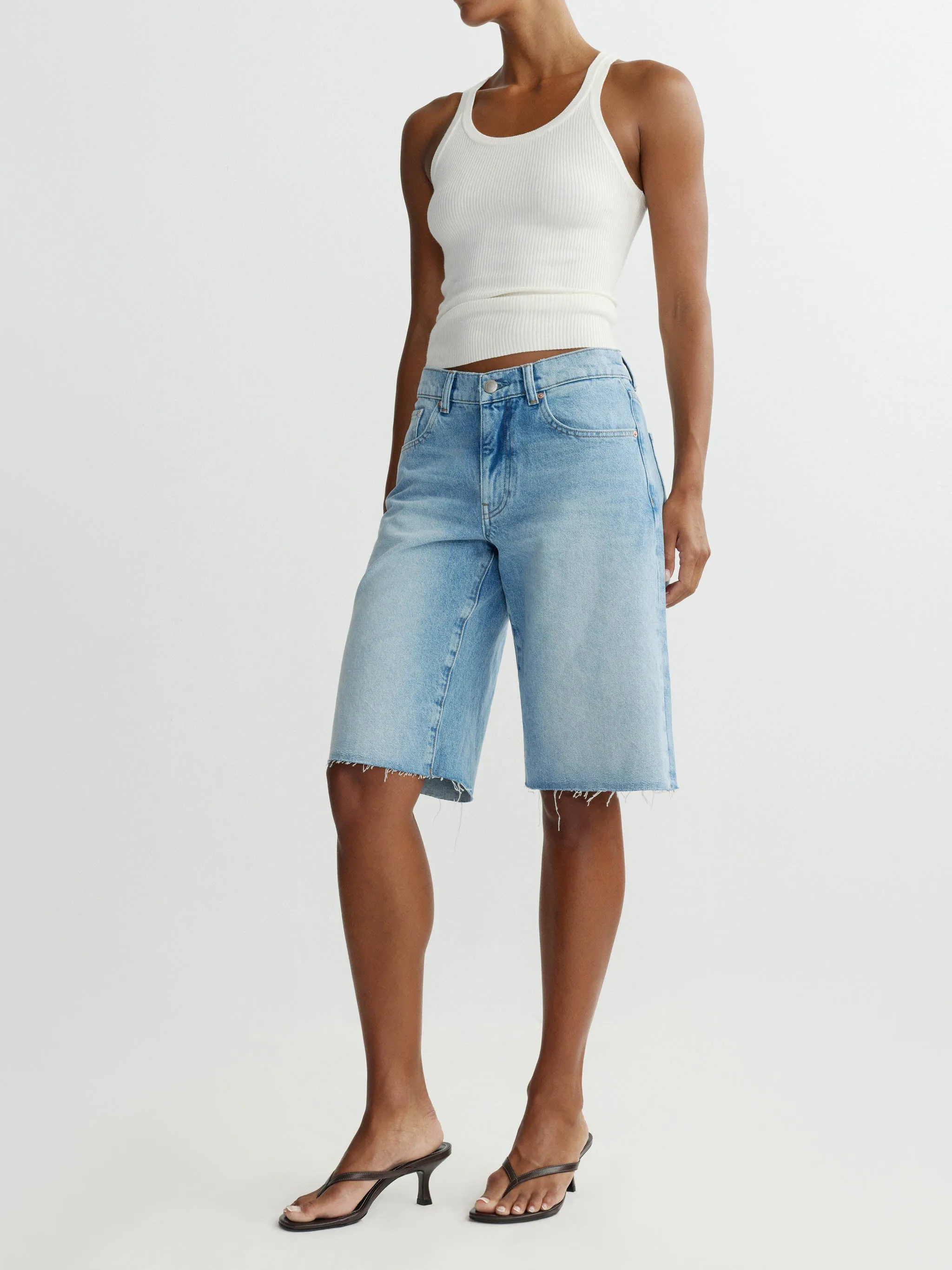 Abby Relaxed Jean Short Low Rise 13" | Bayside sold by DL1961 product image thumbnail 2