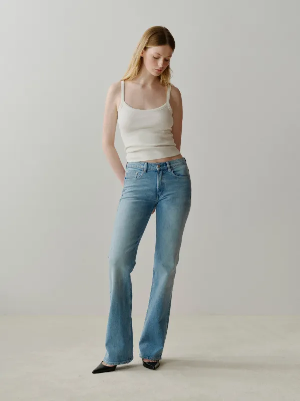 Bella Slim Boot 33" Jeans | Sky Castle made by DL1961