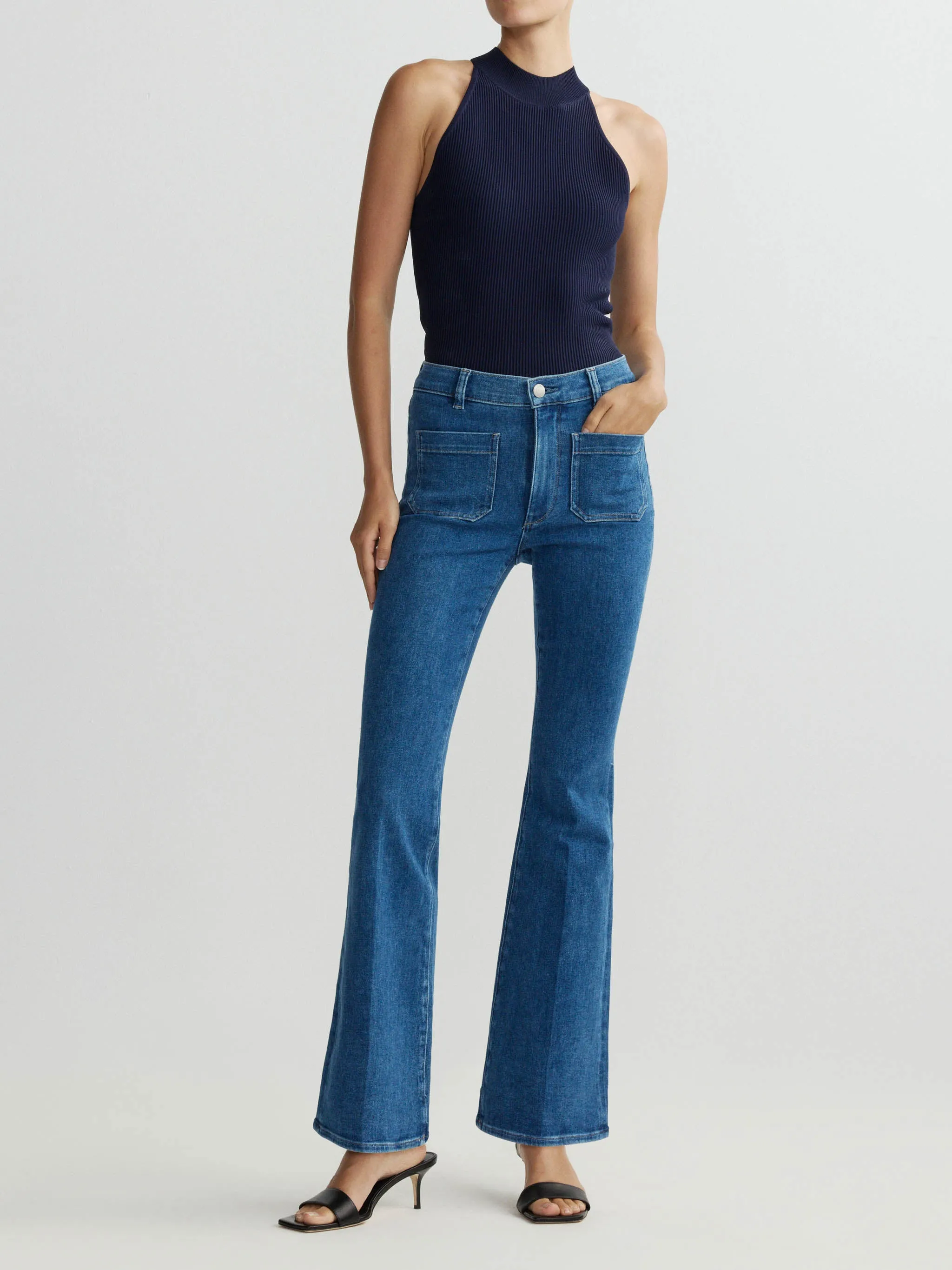 Bridget Boot High Rise Instasculpt™ 31.5" Jeans | Springview sold by DL1961