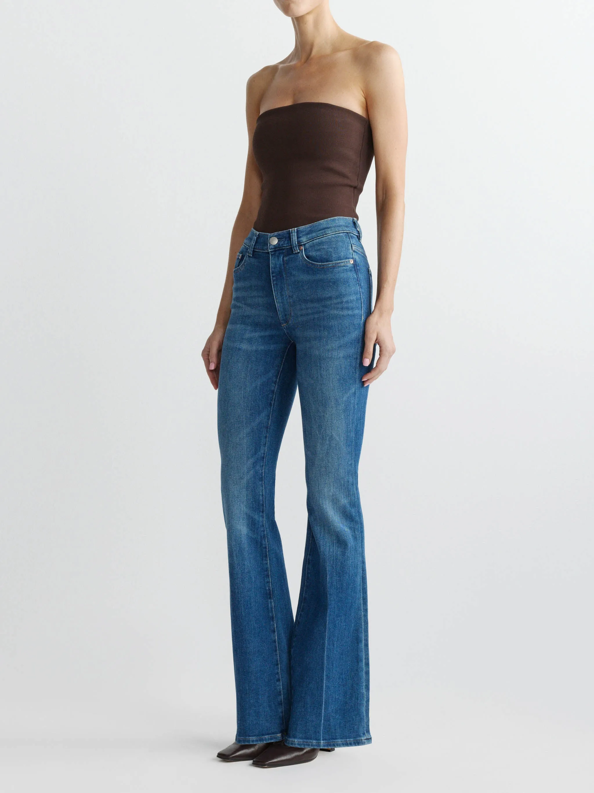 Bridget Boot High Rise Instasculpt™ 33" Jeans | Solace sold by DL1961 product image thumbnail 2