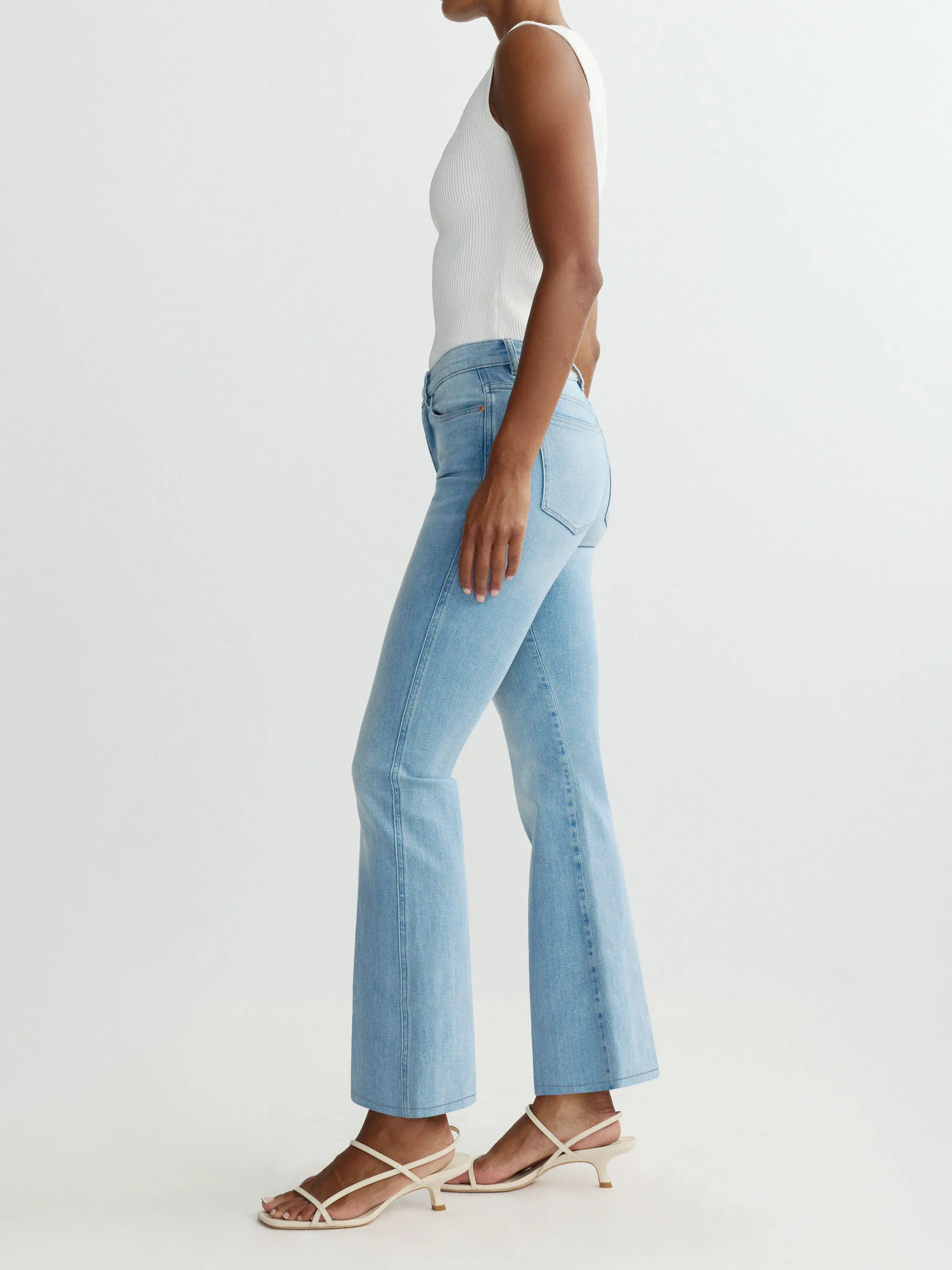 Bridget Boot High Rise Instasculpt™ Crop Jeans | Prairie sold by DL1961 product image thumbnail 3