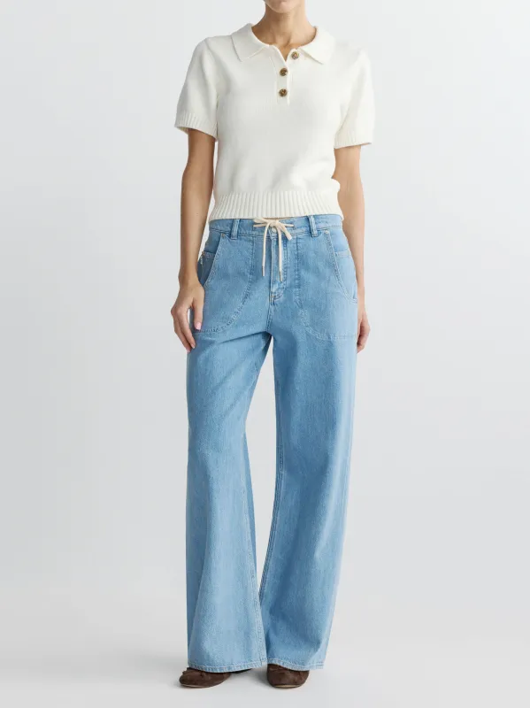 Casie Relaxed Wide Leg 31" Jeans | Rhone Aura made by DL1961