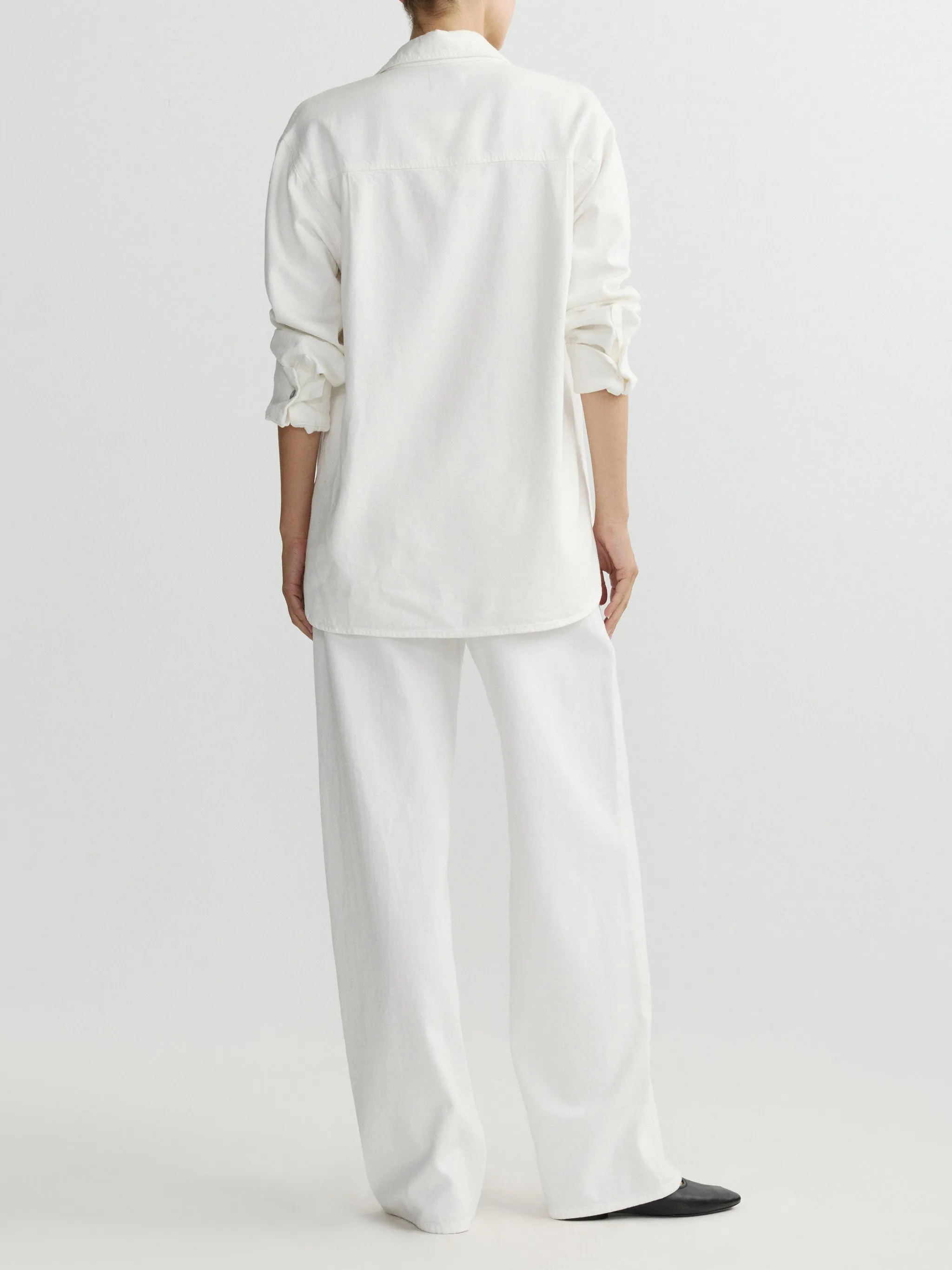 Faye Oversized Shirt | White Aura sold by DL1961 product image thumbnail 4