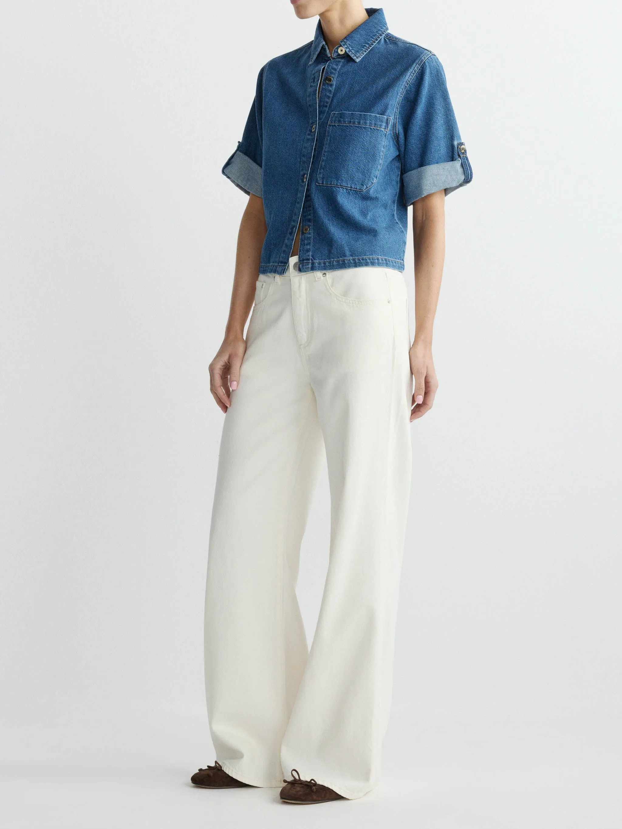 Montauk Shirt Cuffed Sleeve | North Beach sold by DL1961 product image thumbnail 3