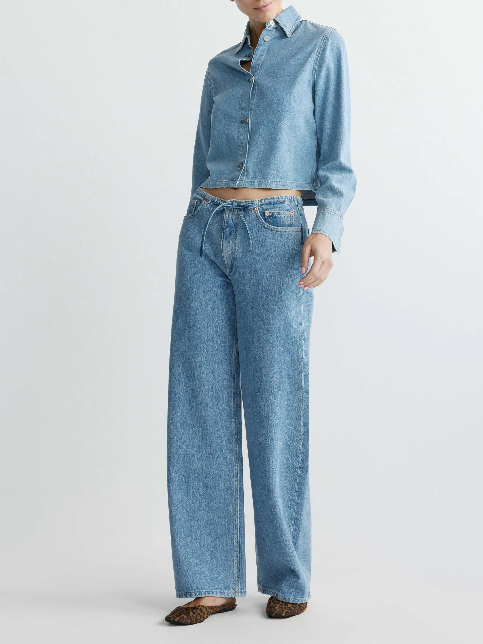 Montauk Shirt Long Sleeve | Rhone sold by DL1961 product image thumbnail 3