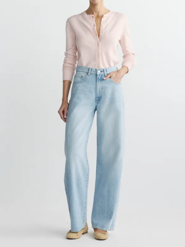 Taylor Relaxed Barrel High Rise 31" Jeans | Blue Mist sold by DL1961