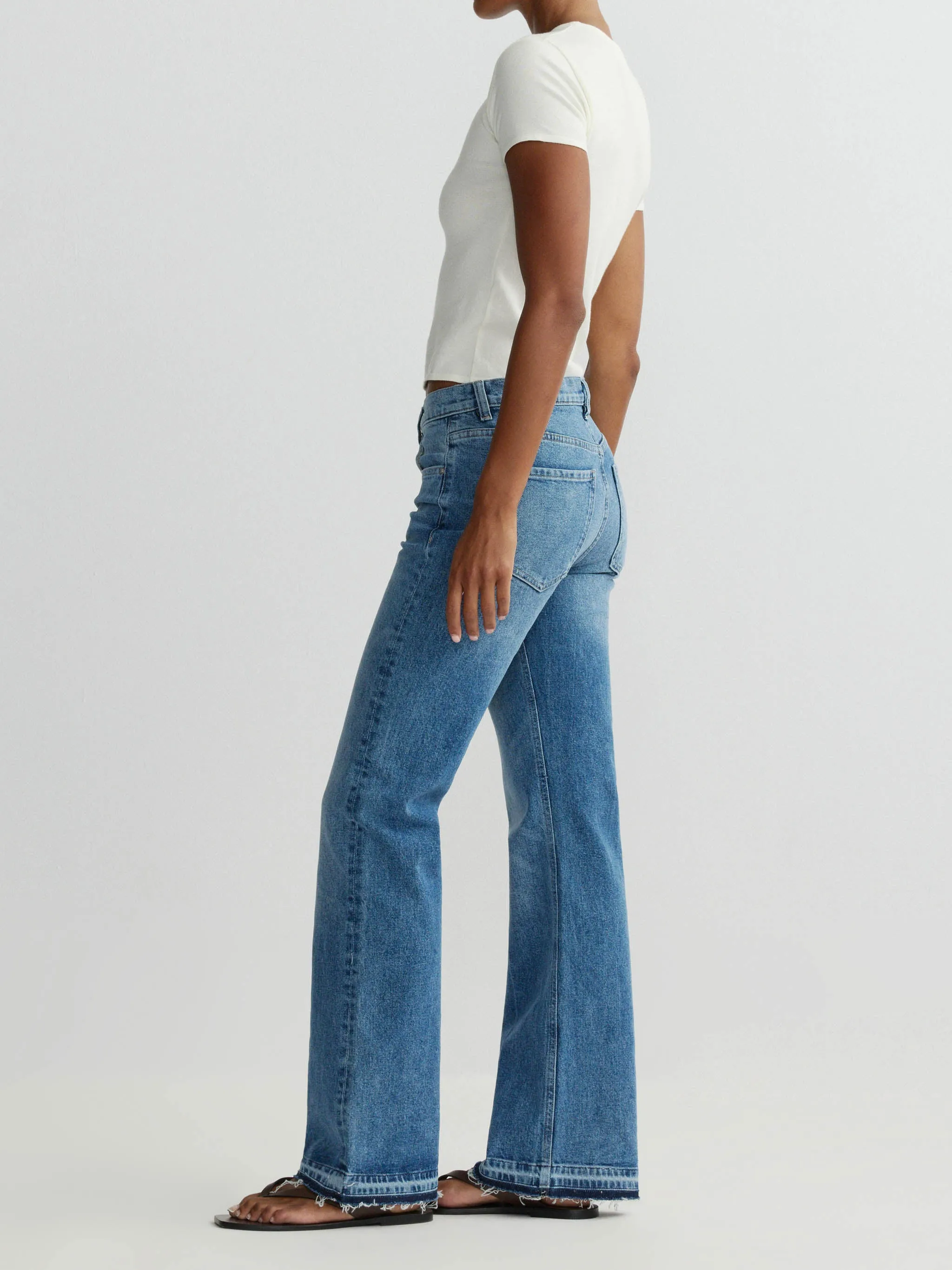 Bella Slim Boot 31.5" Jeans | Meadow Lake sold by DL1961 product image thumbnail 3