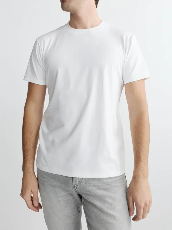 Ribbed Crewneck | White made by DL1961